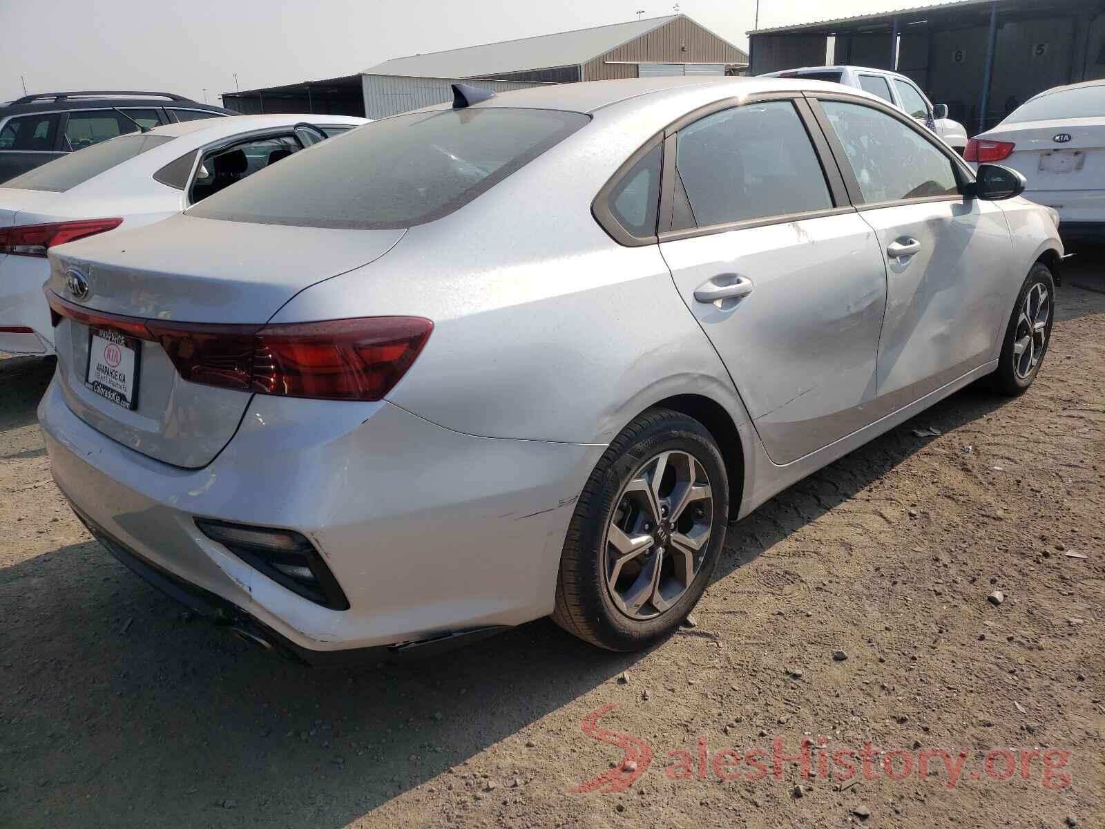 3KPF24AD3LE207720 2020 KIA FORTE