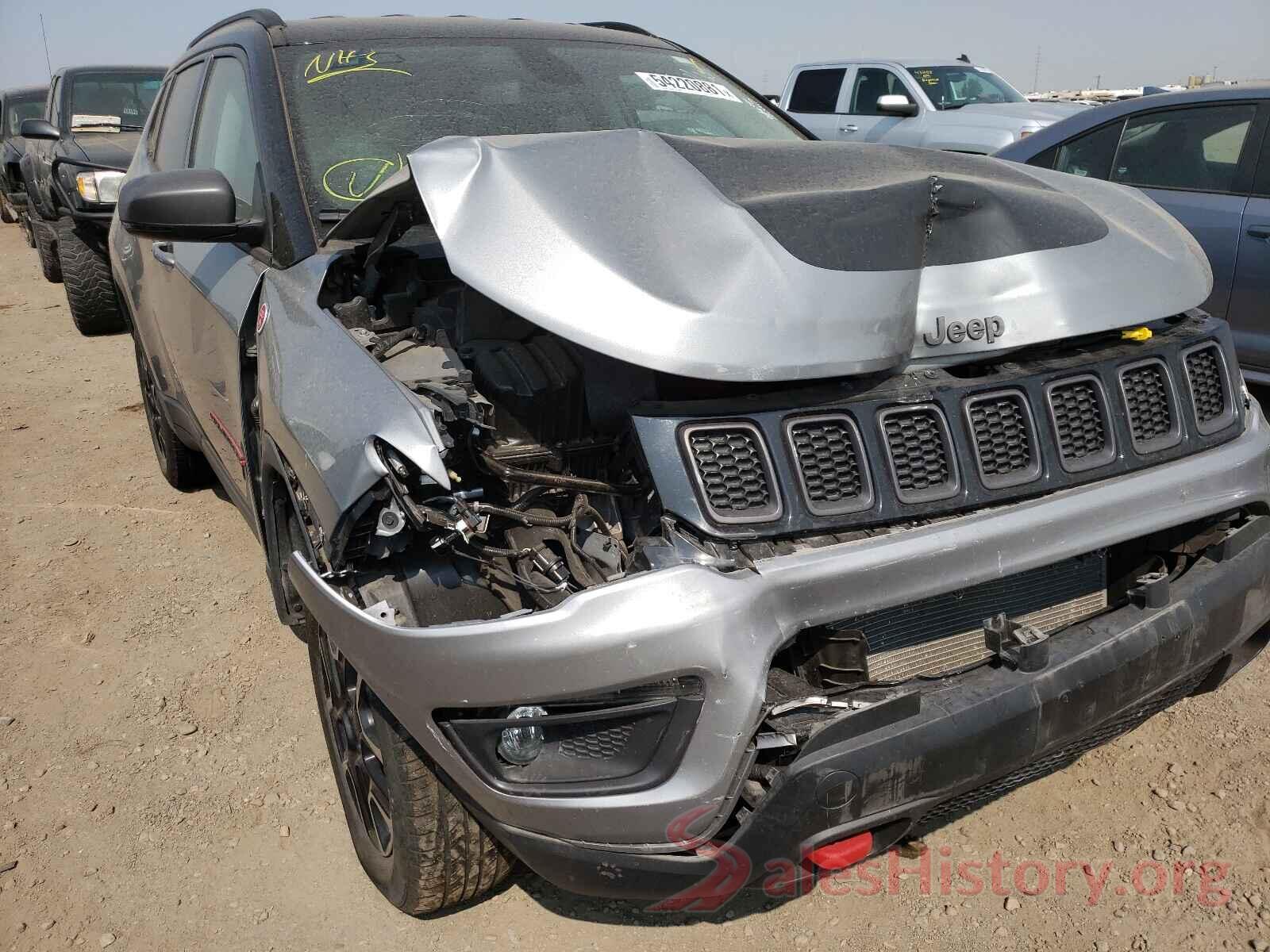 3C4NJDDB7LT214514 2020 JEEP COMPASS