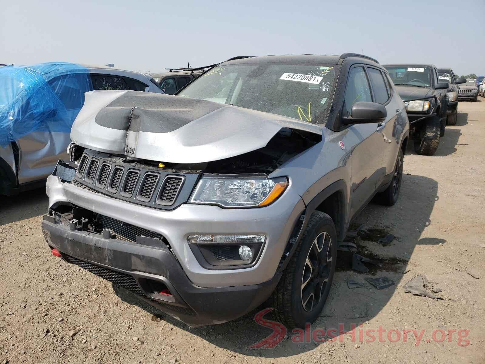 3C4NJDDB7LT214514 2020 JEEP COMPASS