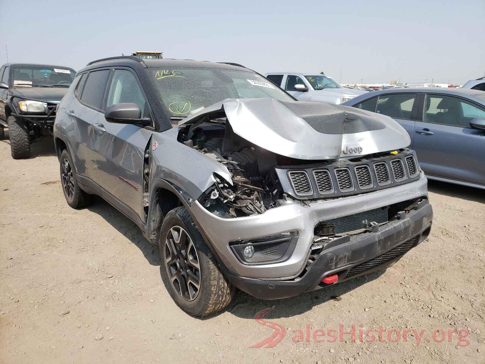 3C4NJDDB7LT214514 2020 JEEP COMPASS