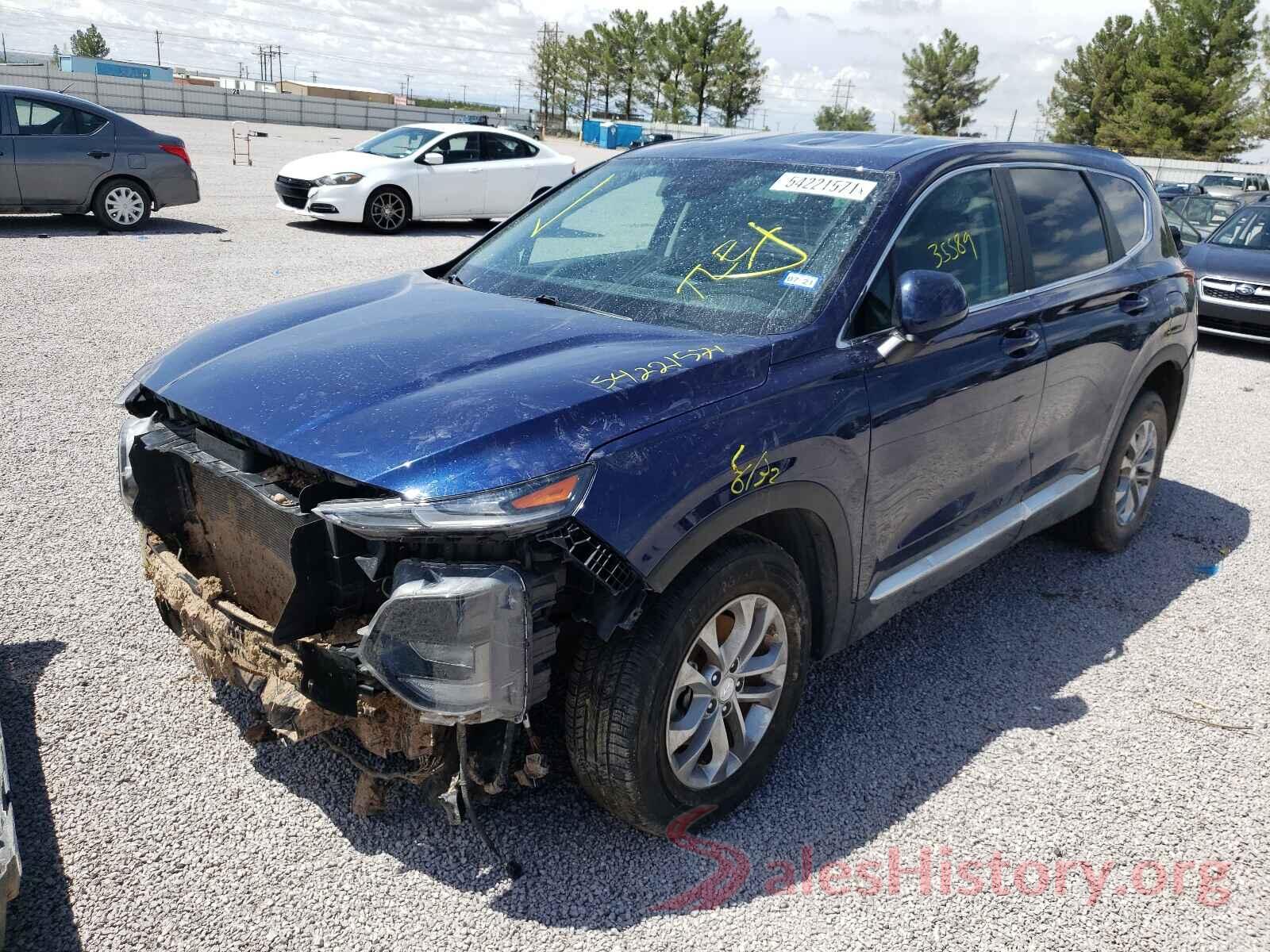 5NMS23AD7KH111279 2019 HYUNDAI SANTA FE