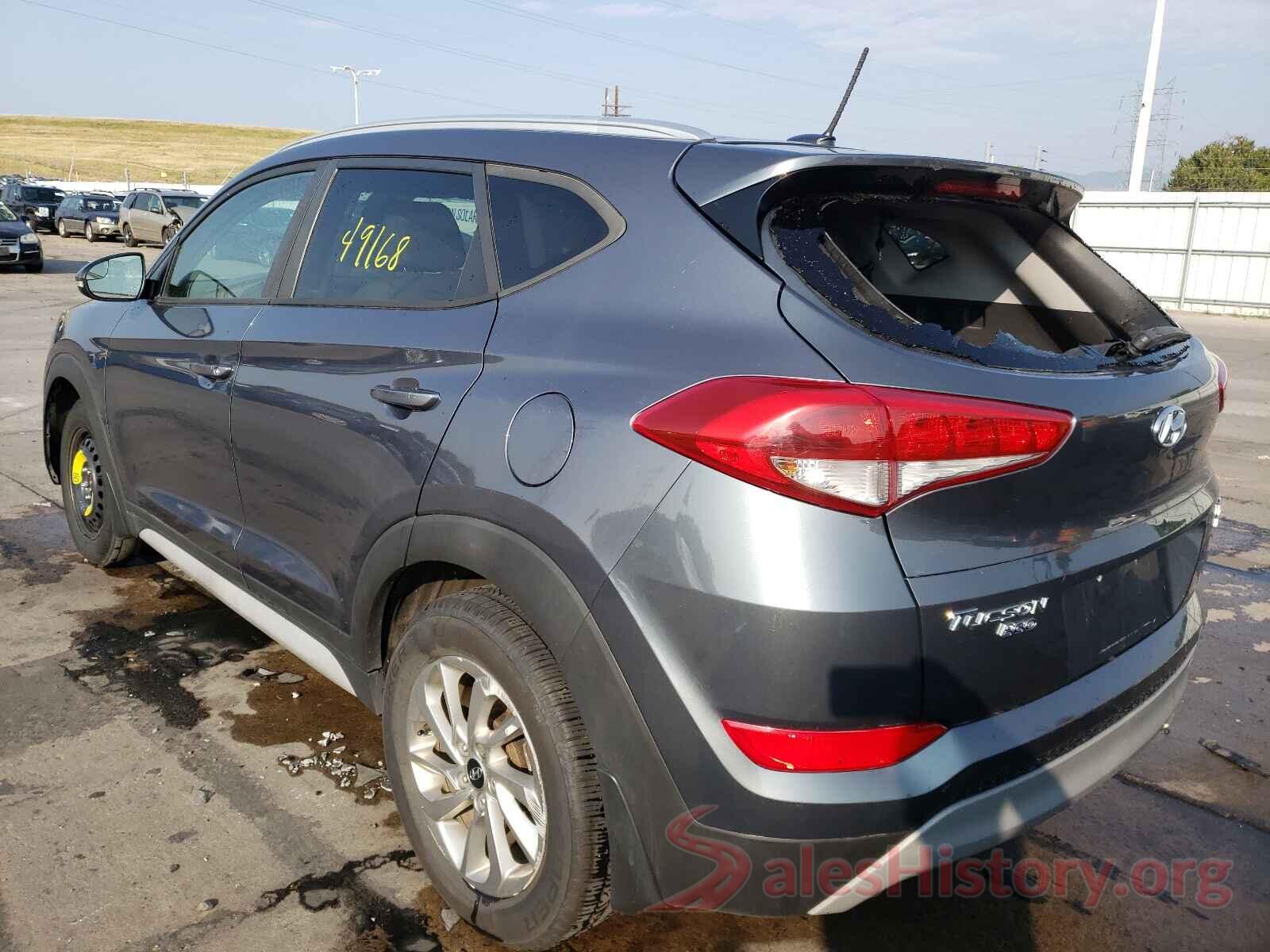 KM8J3CA24HU371305 2017 HYUNDAI TUCSON