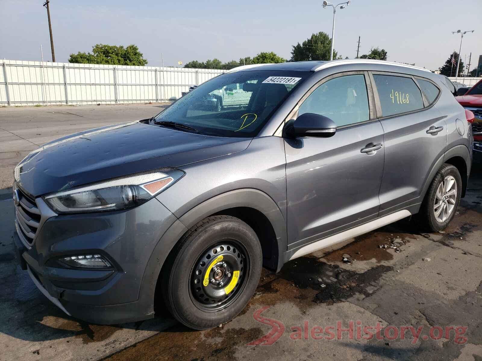 KM8J3CA24HU371305 2017 HYUNDAI TUCSON