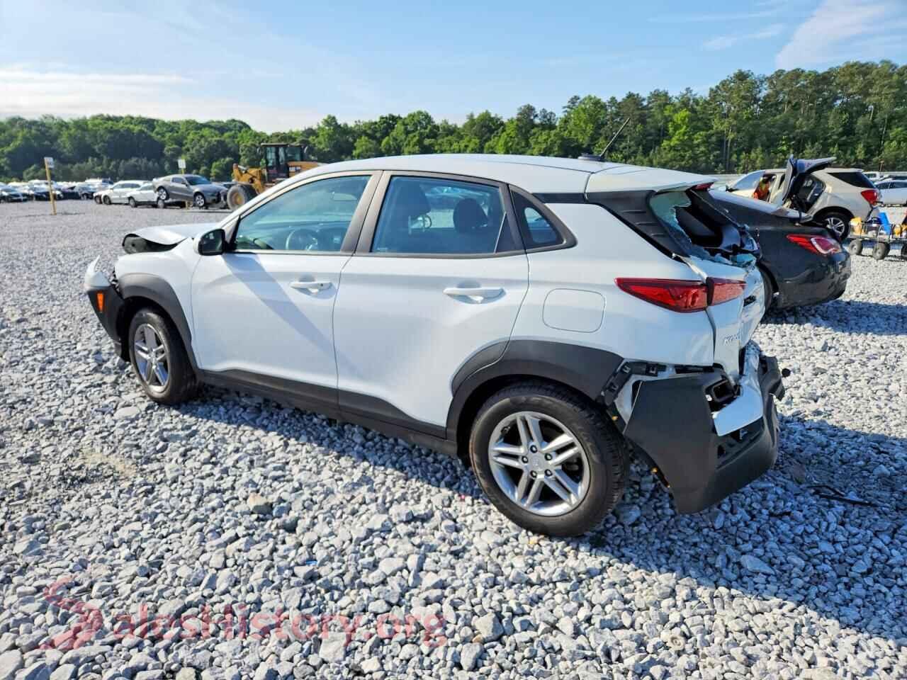 2021 HYUNDAI KONA VIN KM8K12AA2MU642402, front view