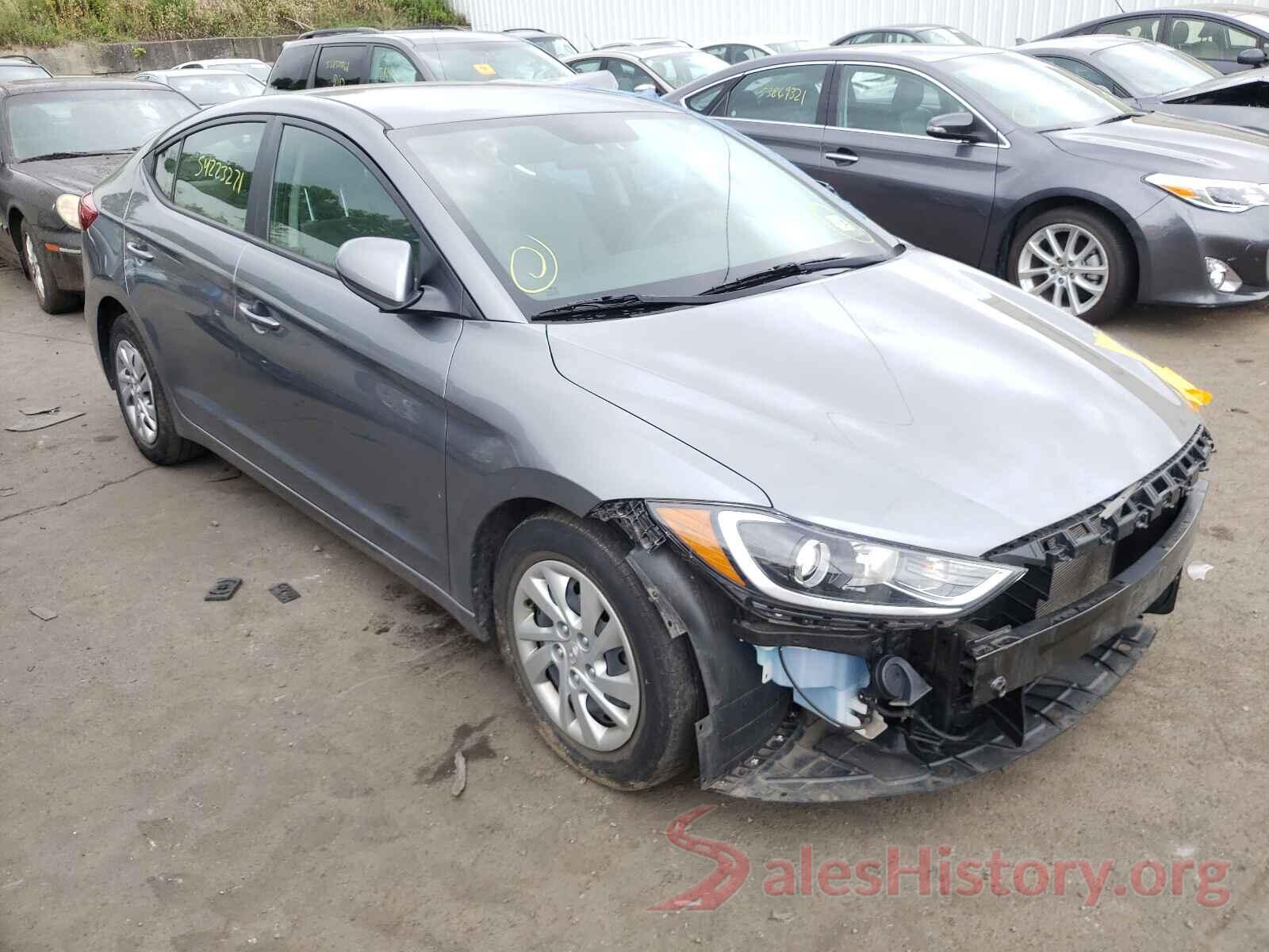 KMHD74LFXJU582067 2018 HYUNDAI ELANTRA