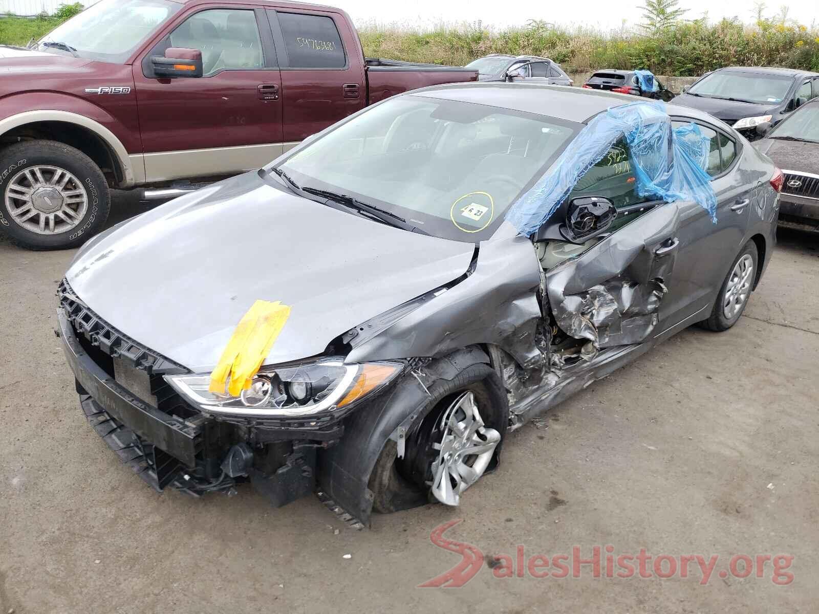 KMHD74LFXJU582067 2018 HYUNDAI ELANTRA