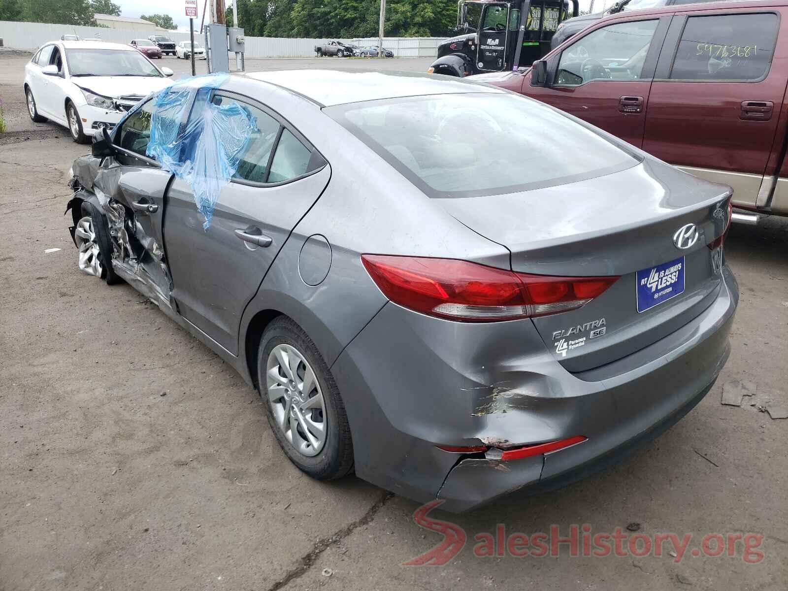 KMHD74LFXJU582067 2018 HYUNDAI ELANTRA