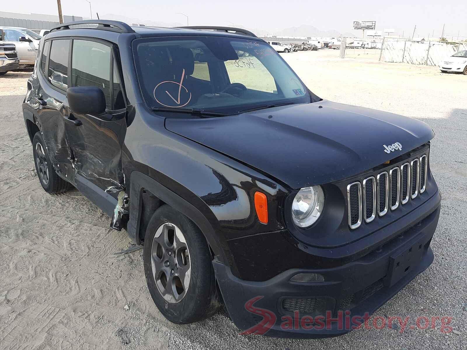 ZACCJBAT2GPE18837 2016 JEEP RENEGADE