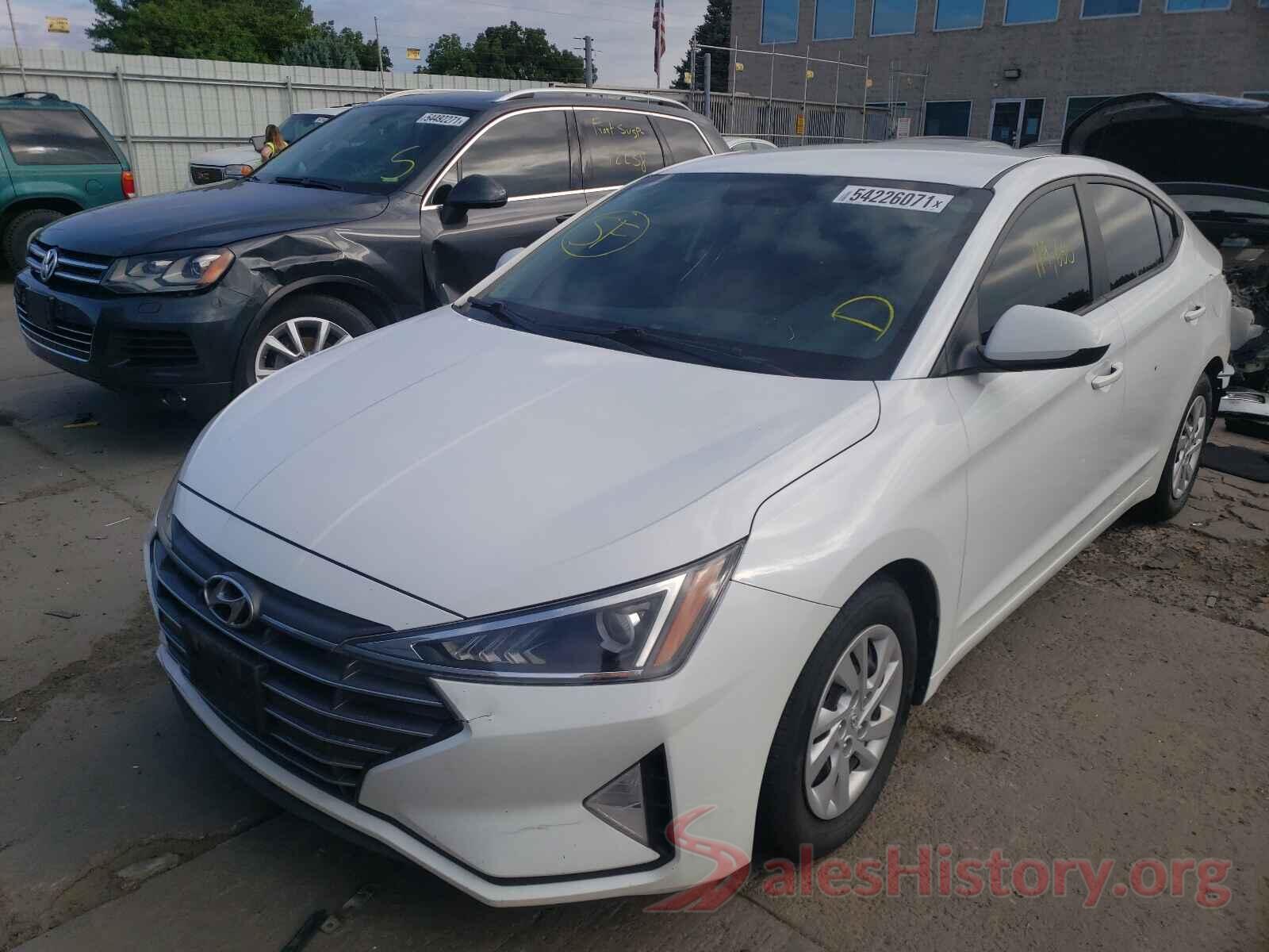 5NPD74LF7KH426584 2019 HYUNDAI ELANTRA