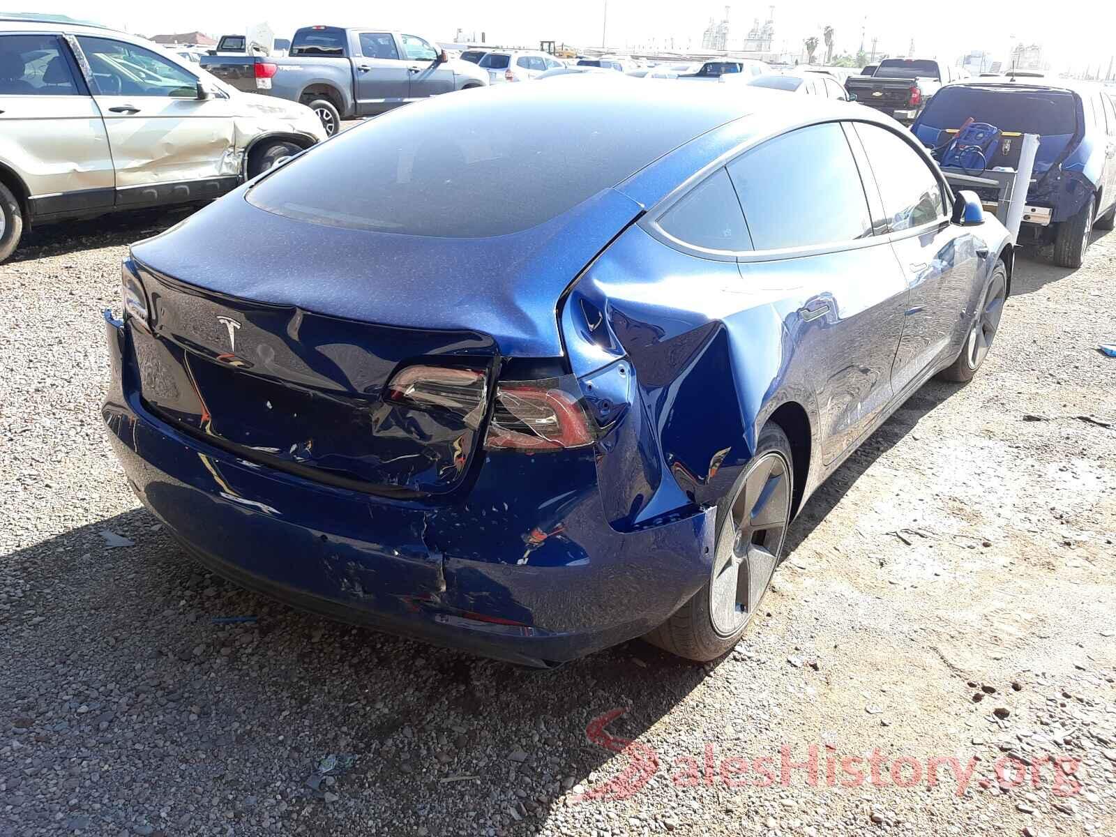 5YJ3E1EA9MF876367 2021 TESLA MODEL 3