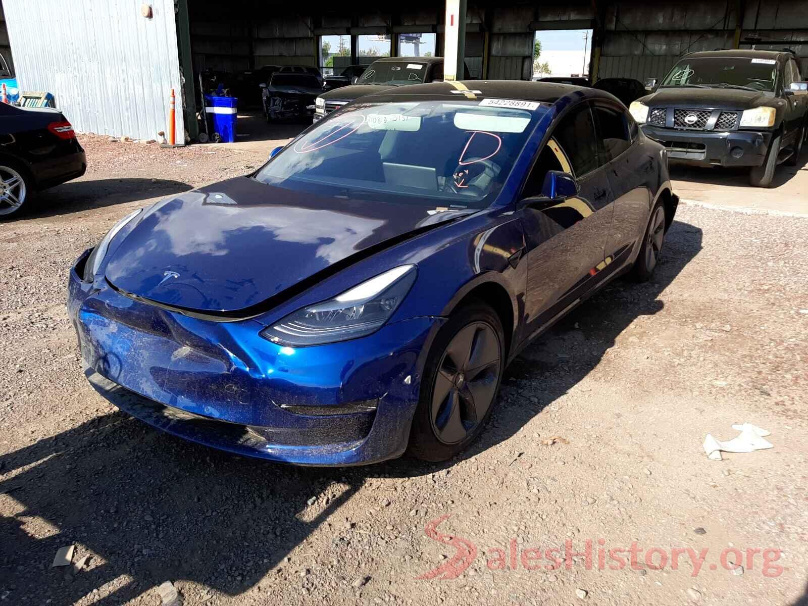 5YJ3E1EA9MF876367 2021 TESLA MODEL 3