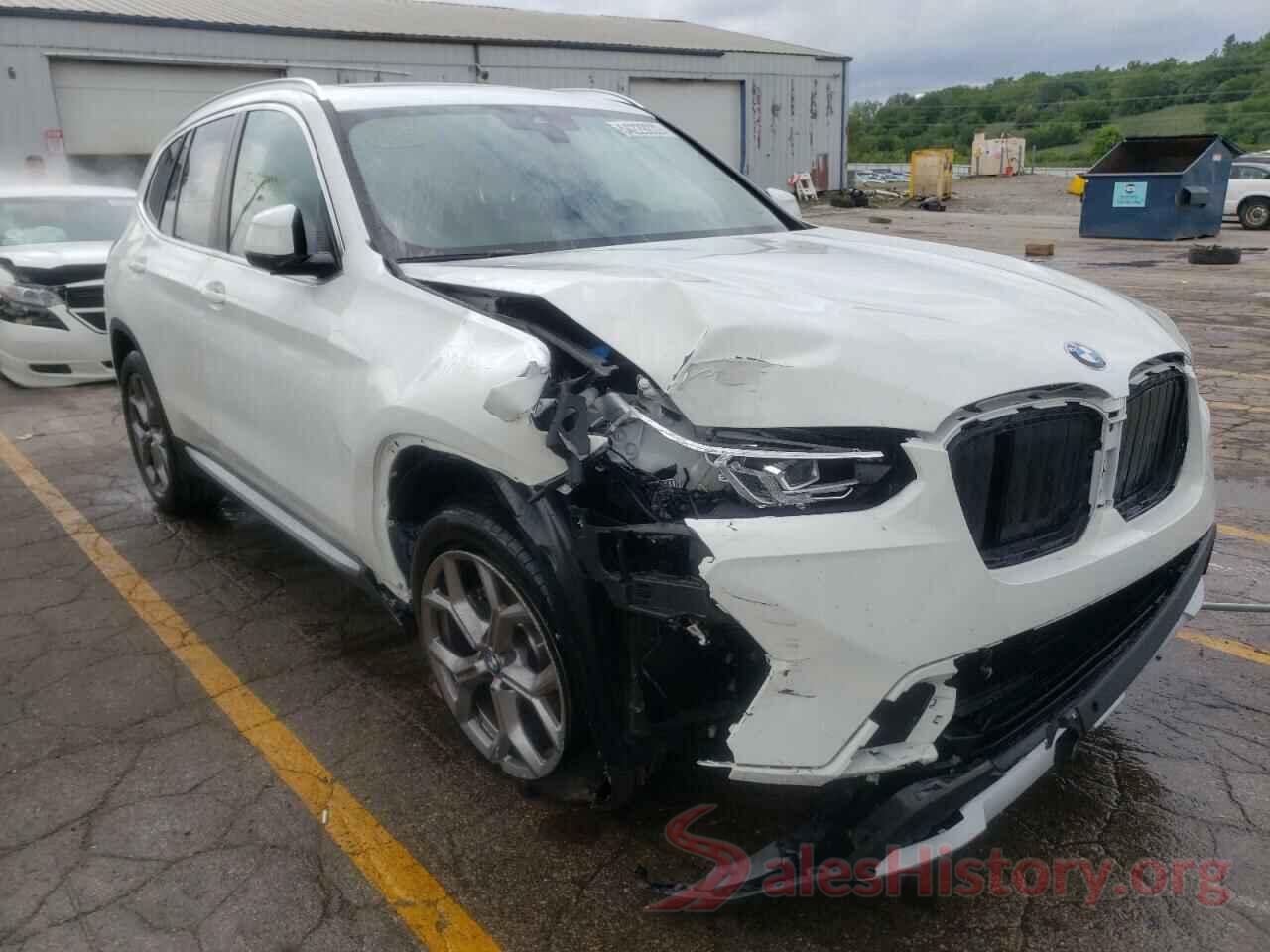 5UX53DP08N9M67887 2022 BMW X3