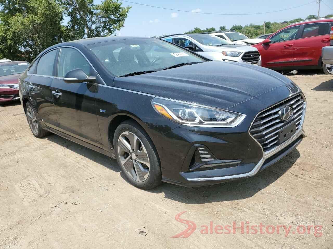 KMHE14L24KA092598 2019 HYUNDAI SONATA