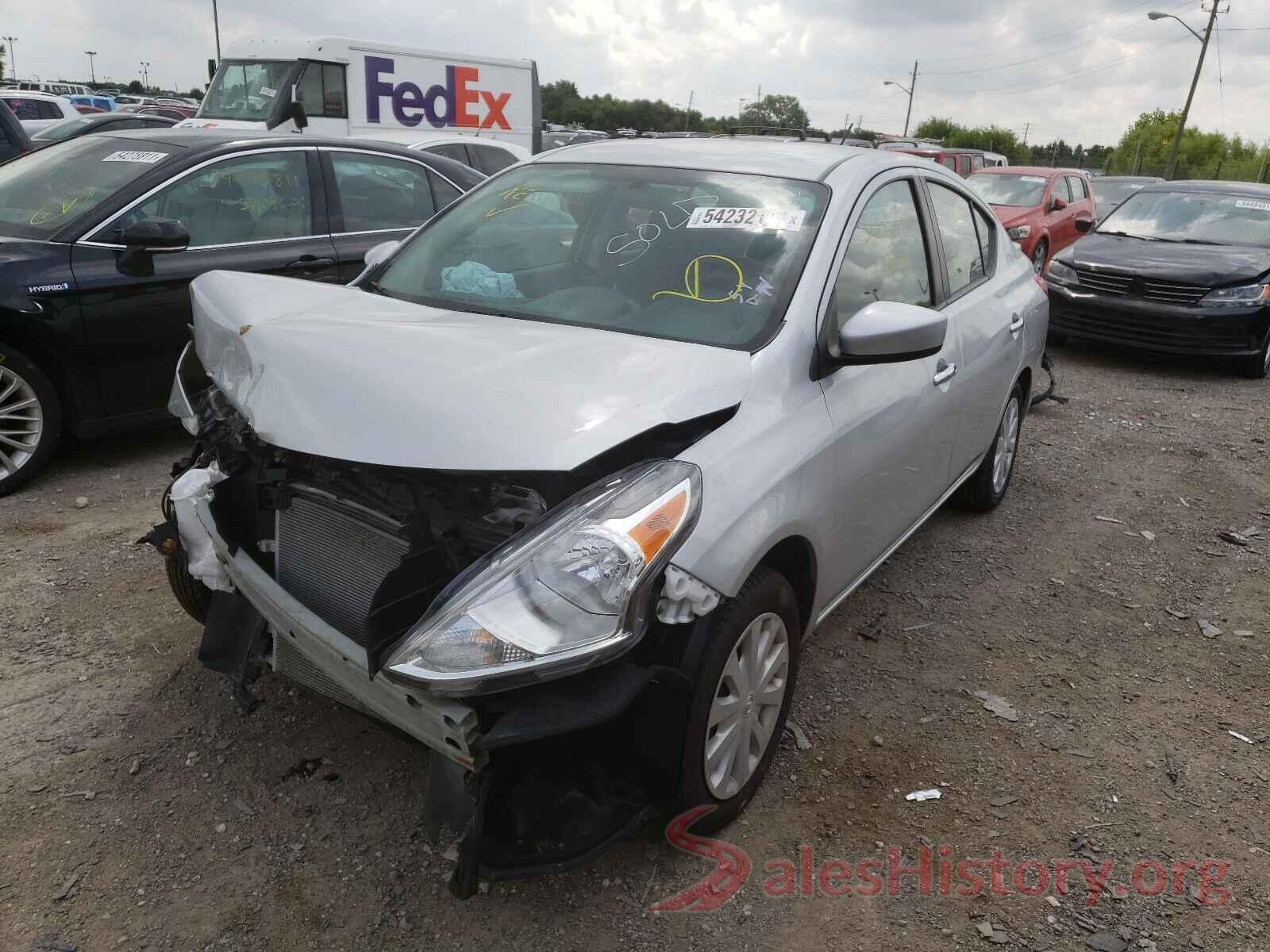 3N1CN7AP6KL867124 2019 NISSAN VERSA