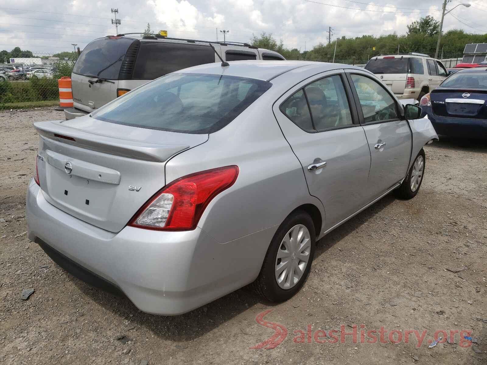 3N1CN7AP6KL867124 2019 NISSAN VERSA