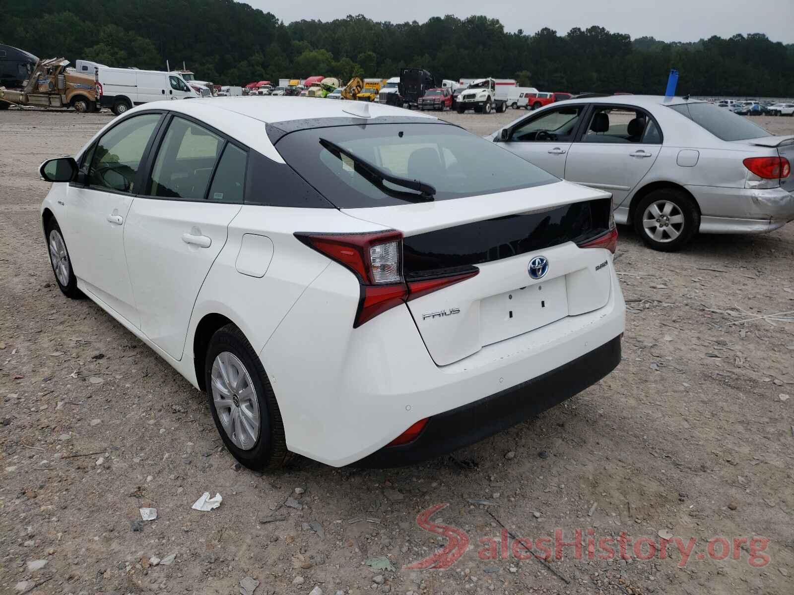 JTDKAMFU0M3145485 2021 TOYOTA PRIUS