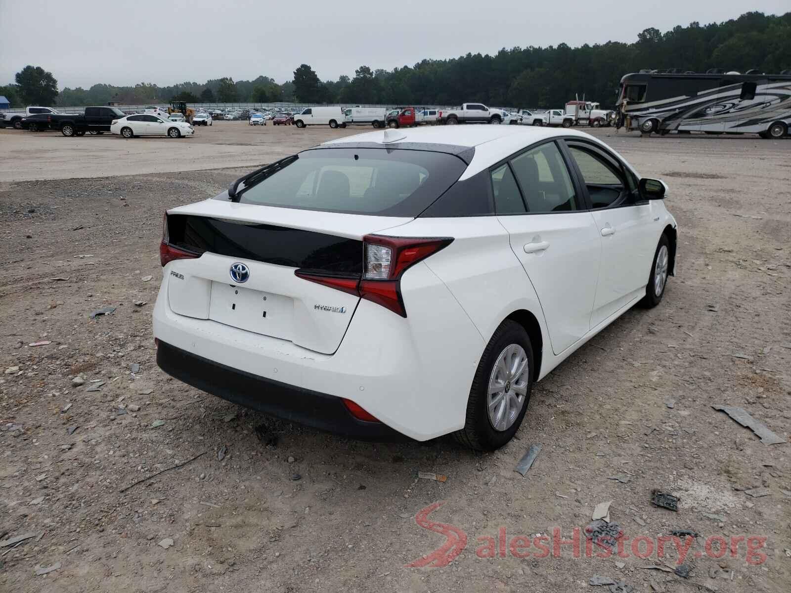 JTDKAMFU0M3145485 2021 TOYOTA PRIUS