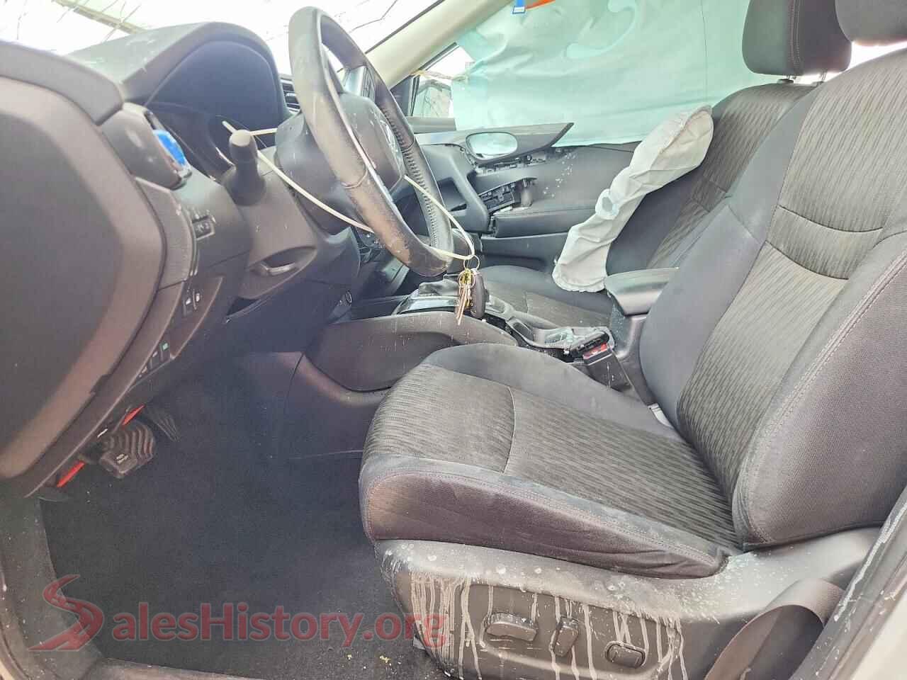 2018 NISSAN ROGUE VIN 5N1AT2MV6JC780143, engine bay