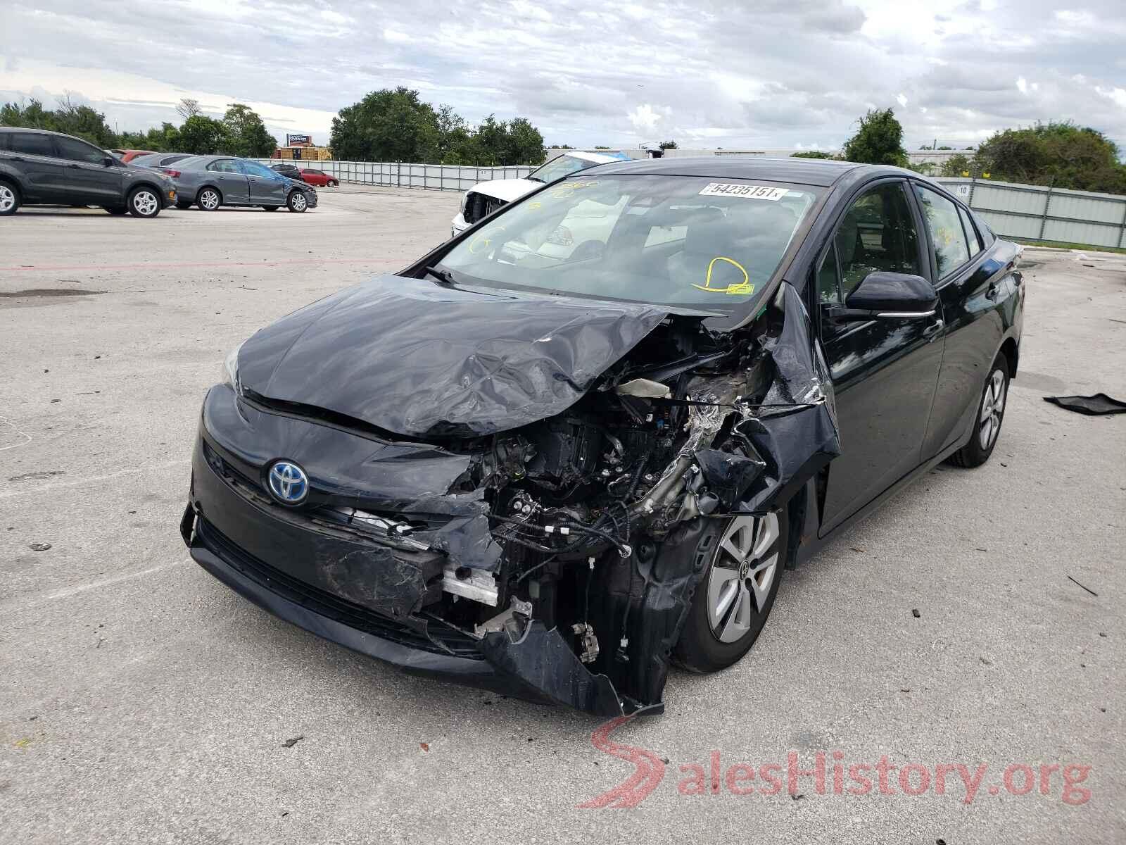 JTDKBRFU0J3064086 2018 TOYOTA PRIUS