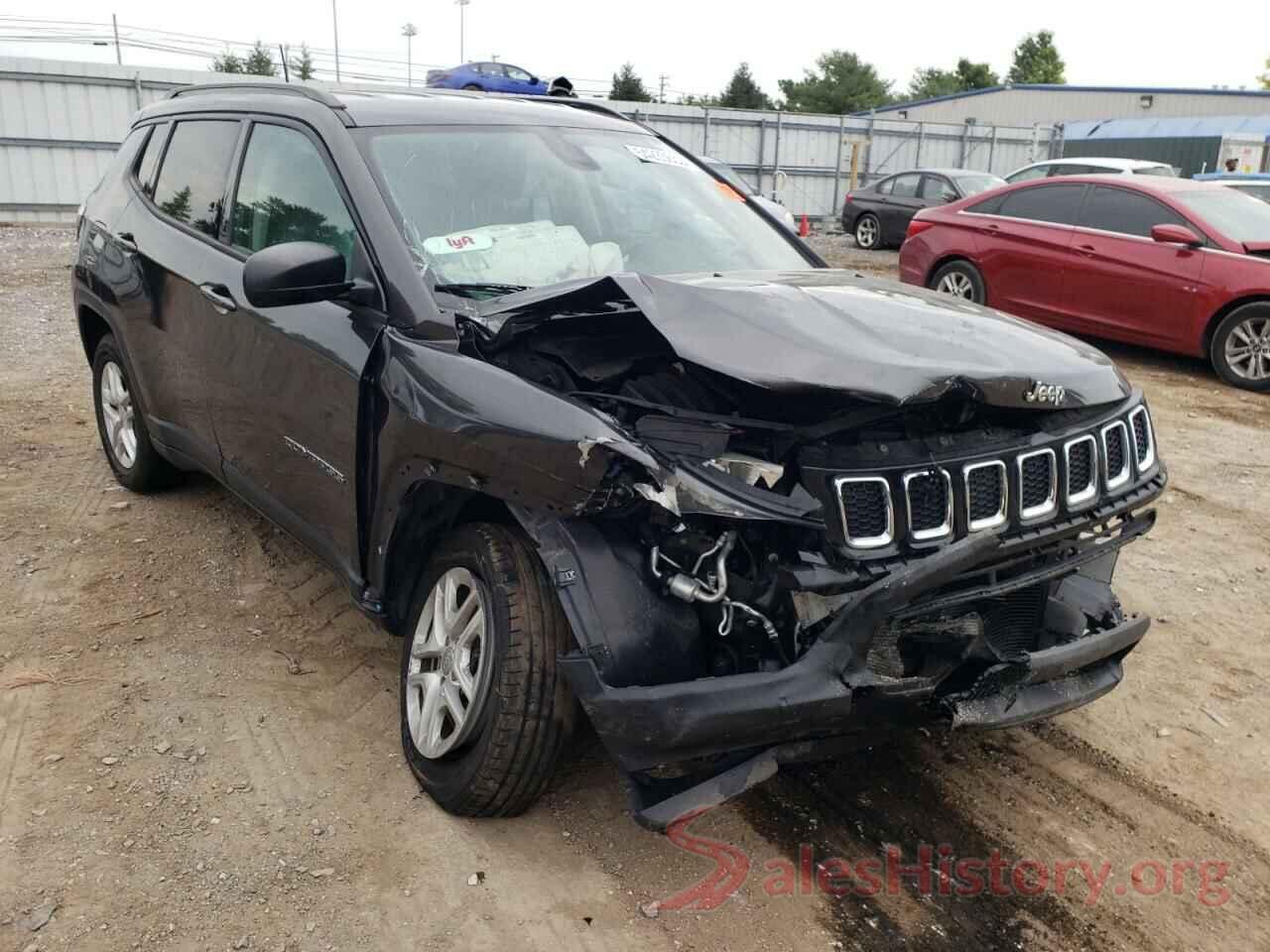 3C4NJDAB0JT433459 2018 JEEP COMPASS