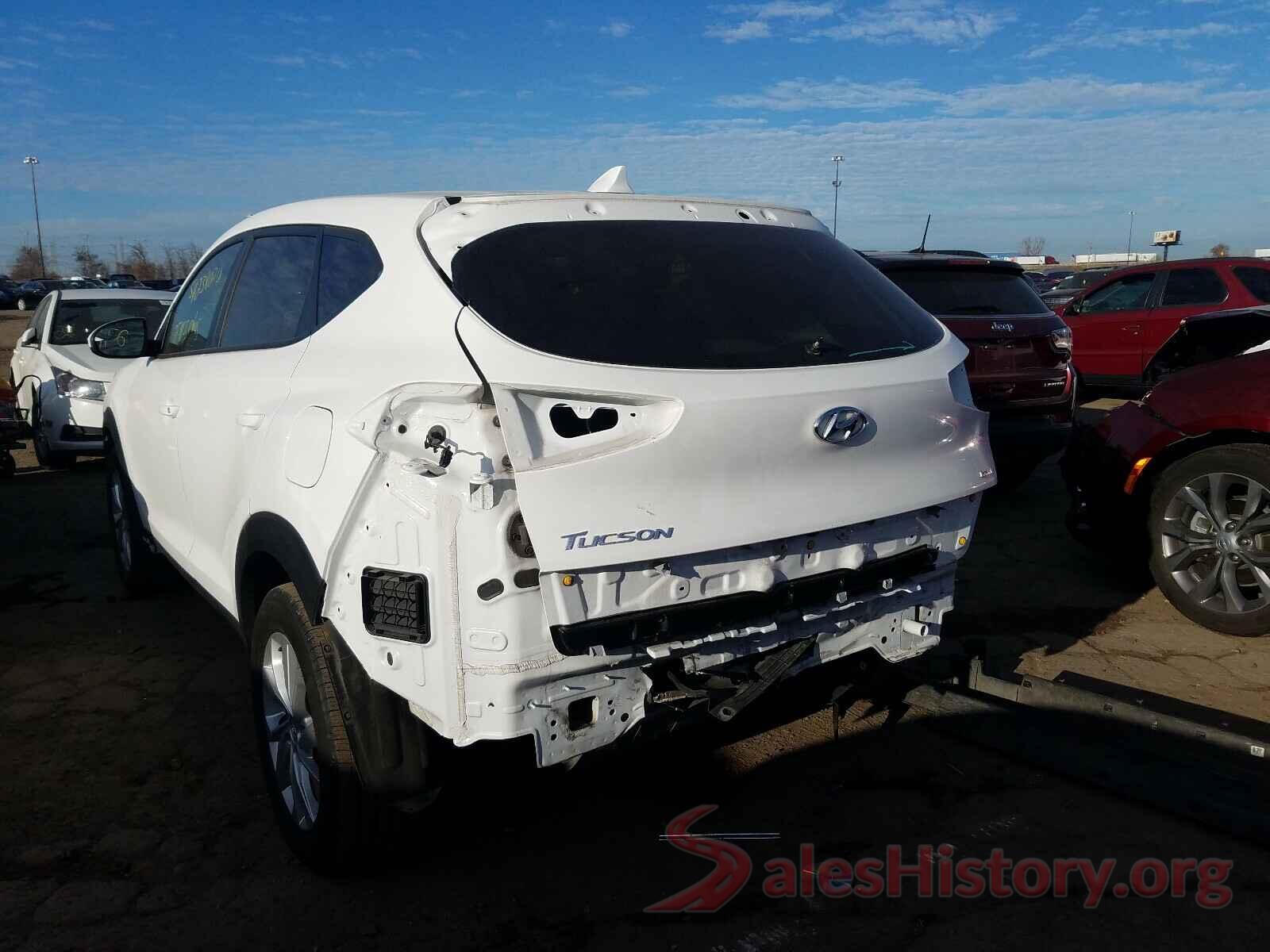 KM8J2CA40KU887155 2019 HYUNDAI TUCSON