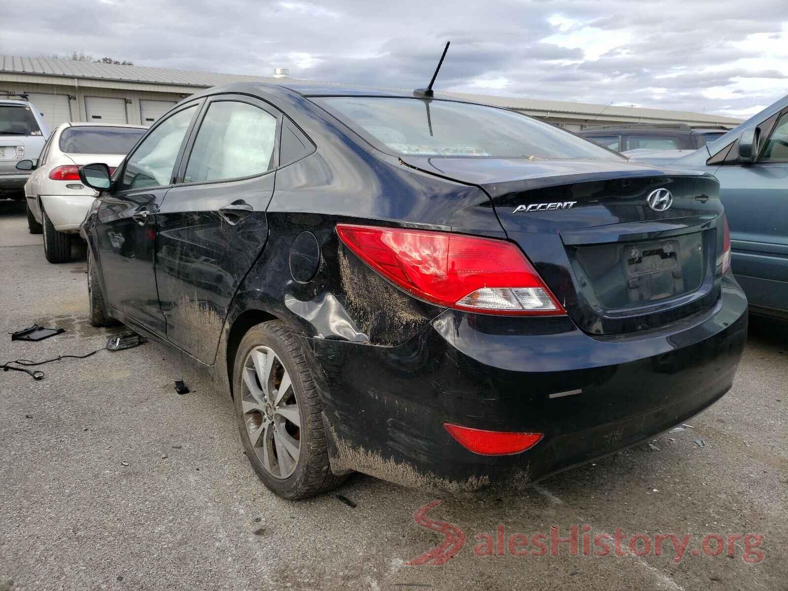 KMHCT4AE5HU336345 2017 HYUNDAI ACCENT