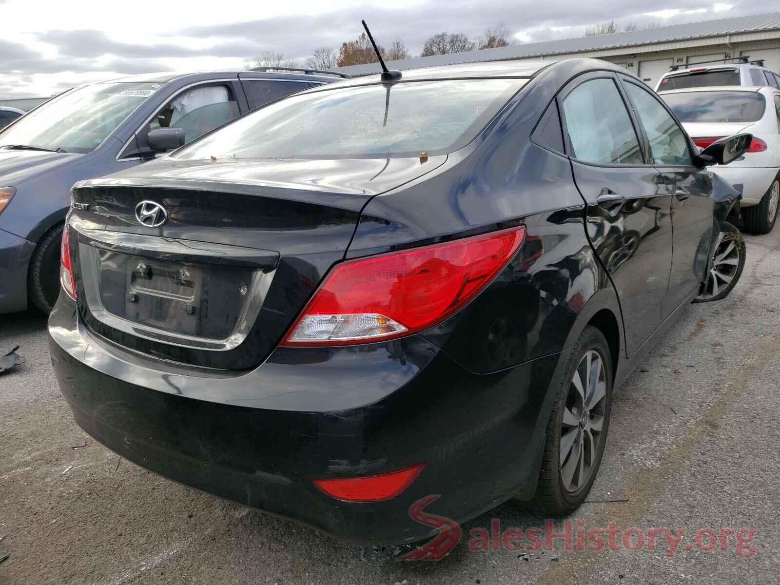 KMHCT4AE5HU336345 2017 HYUNDAI ACCENT