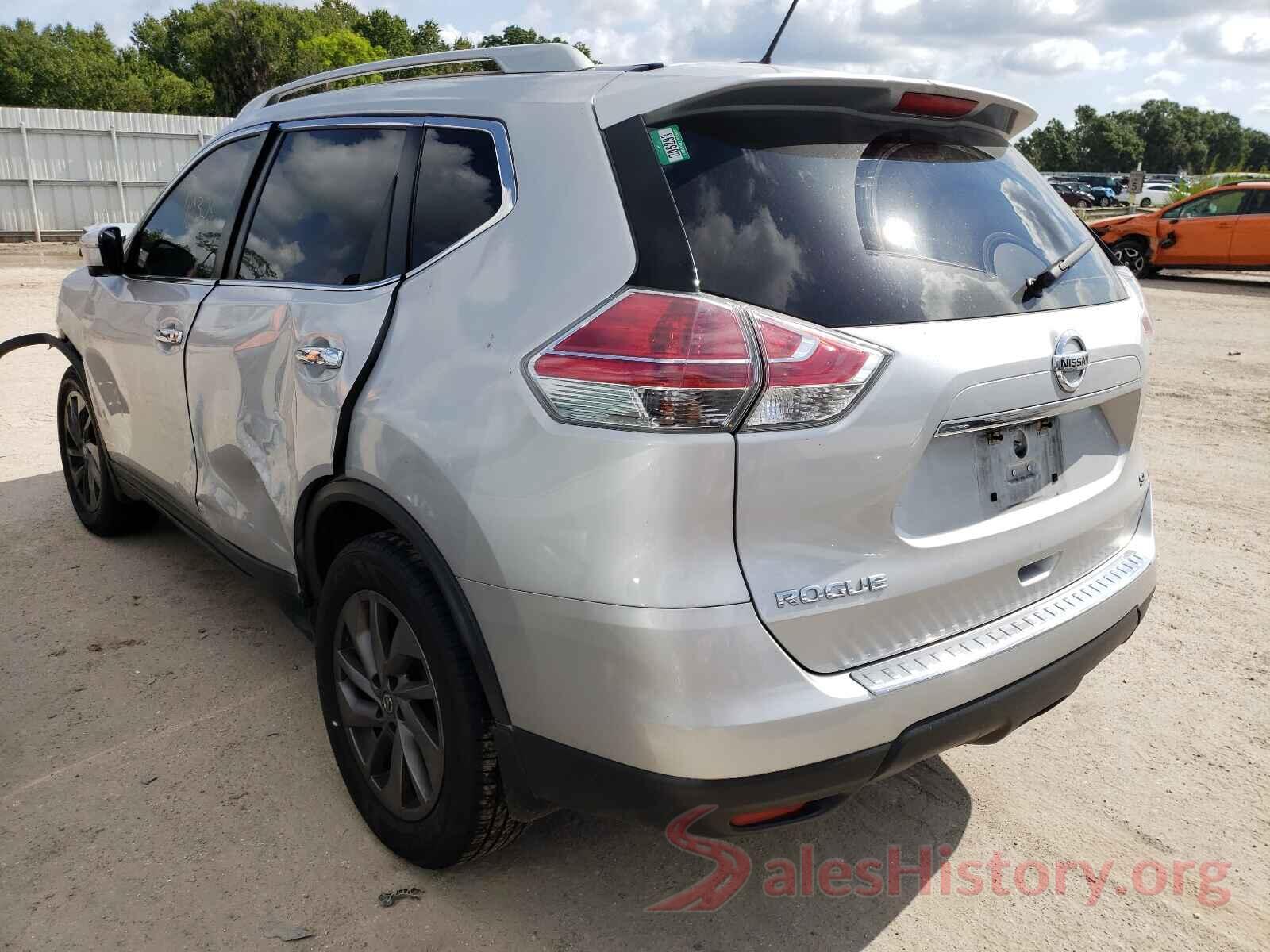 5N1AT2MT8GC741707 2016 NISSAN ROGUE