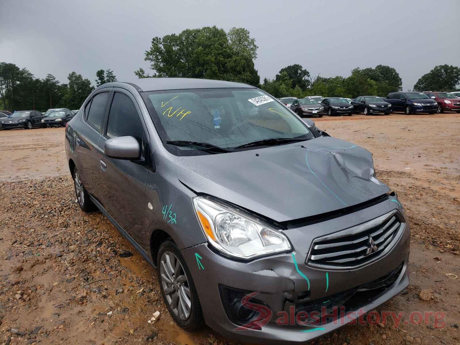 ML32F3FJ7KHF01583 2019 MITSUBISHI MIRAGE