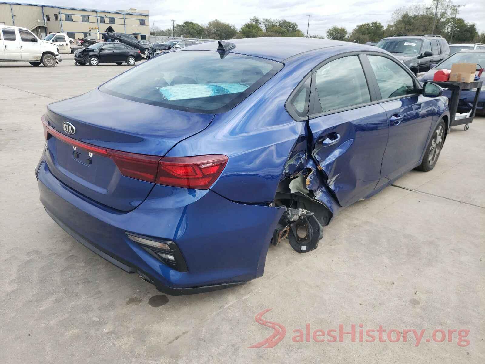 3KPF24AD3LE187243 2020 KIA FORTE