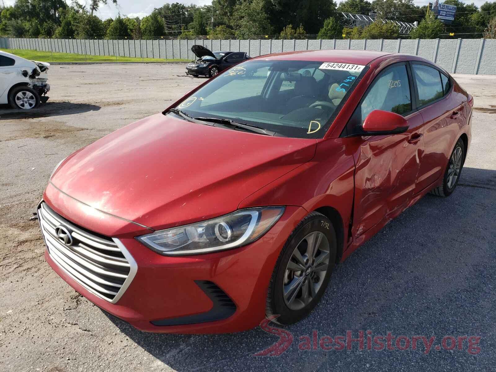 5NPD84LF3HH115742 2017 HYUNDAI ELANTRA