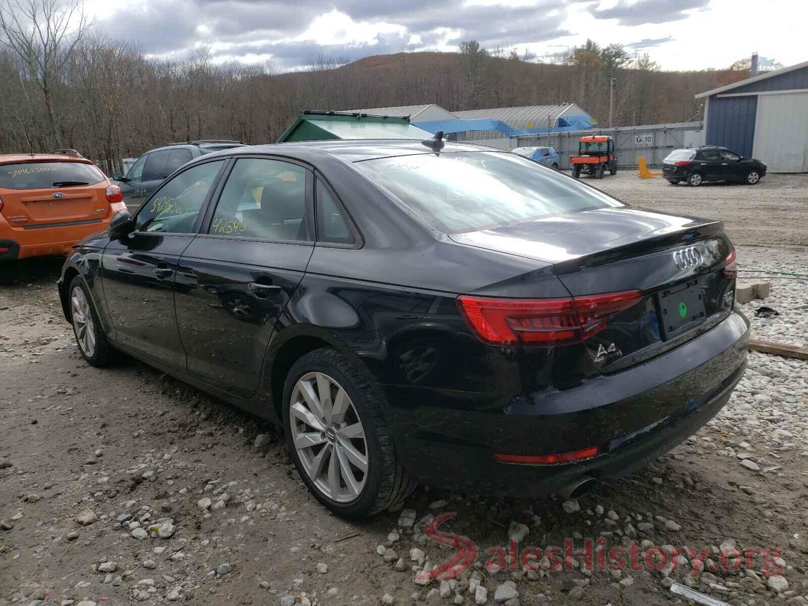 WAUANAF46HN025101 2017 AUDI A4