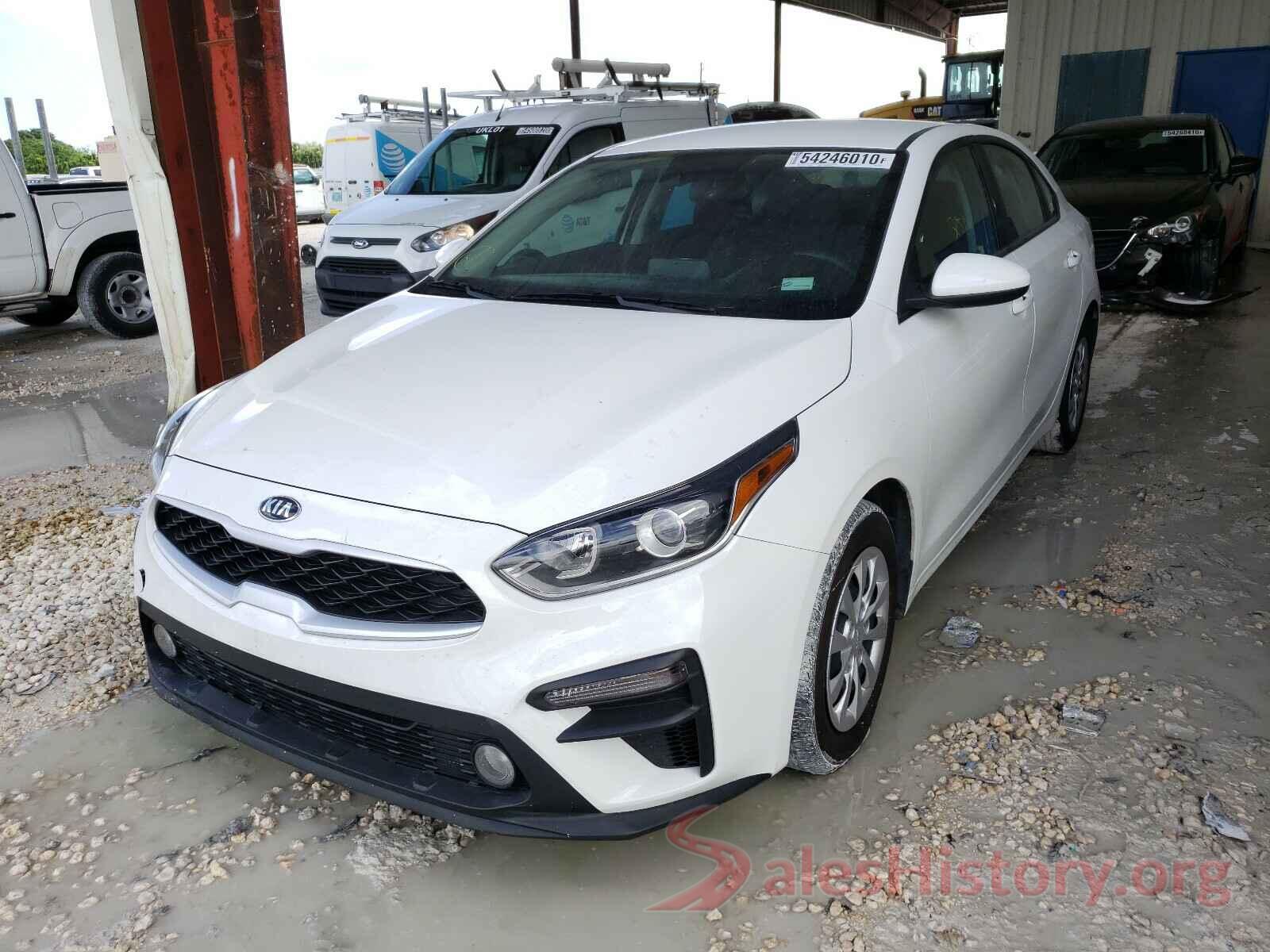 3KPF24AD2LE185404 2020 KIA FORTE