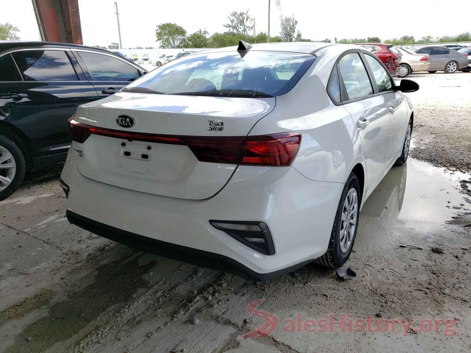 3KPF24AD2LE185404 2020 KIA FORTE