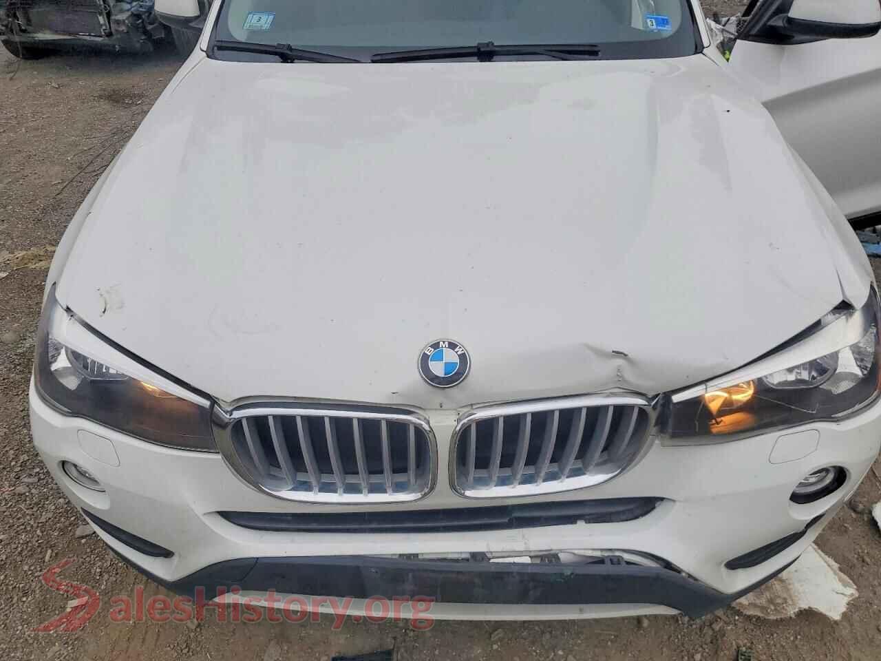 2017 BMW X3 VIN 5UXWX9C34H0T24630, wheel and tire