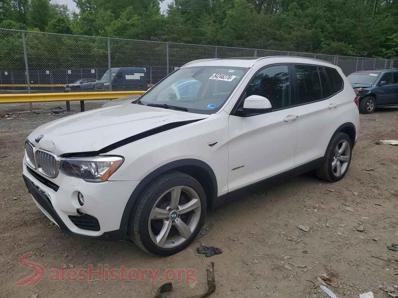 5UXWX9C34H0T24630 2017 BMW X3