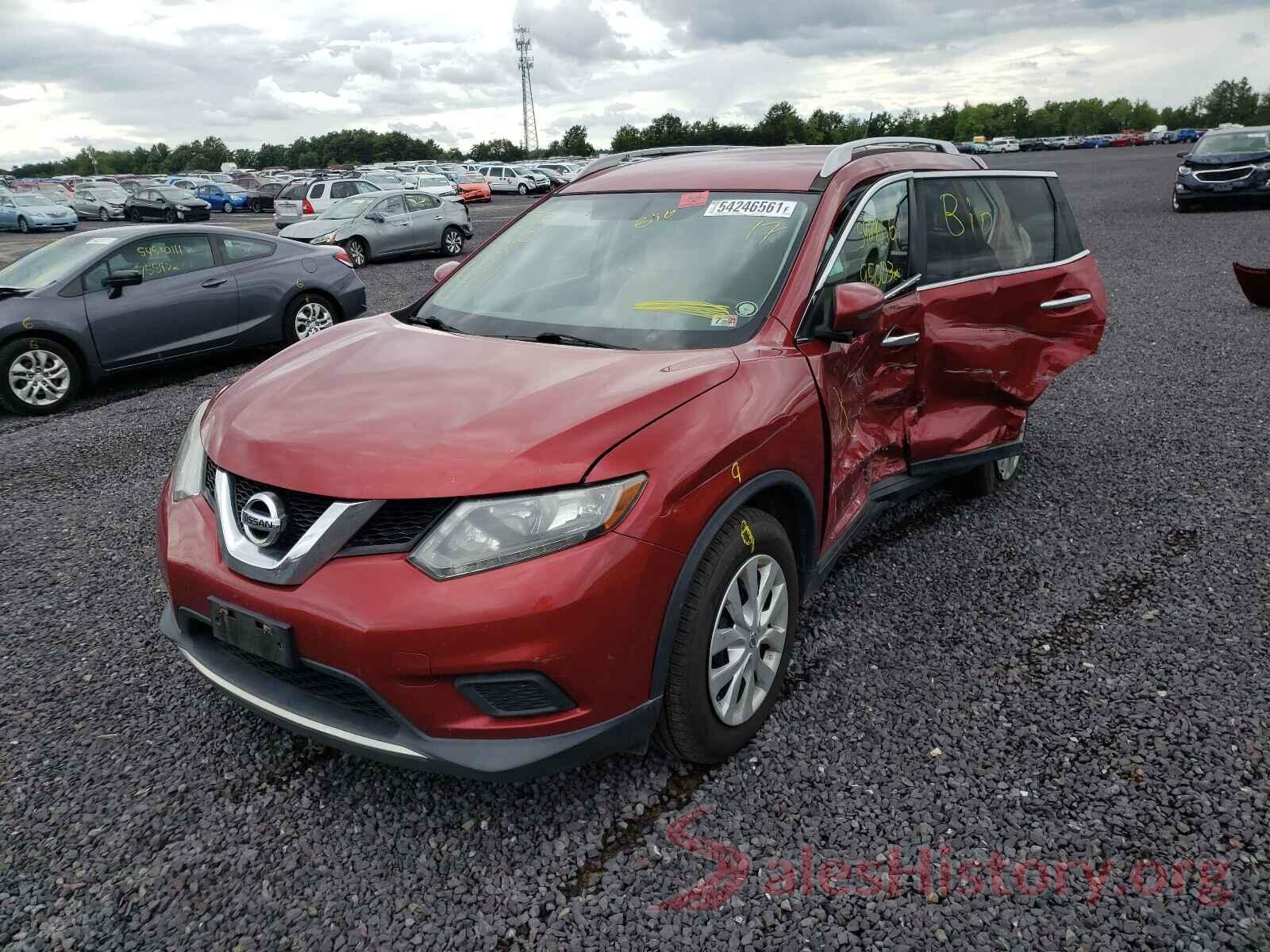 5N1AT2MM7GC772861 2016 NISSAN ROGUE