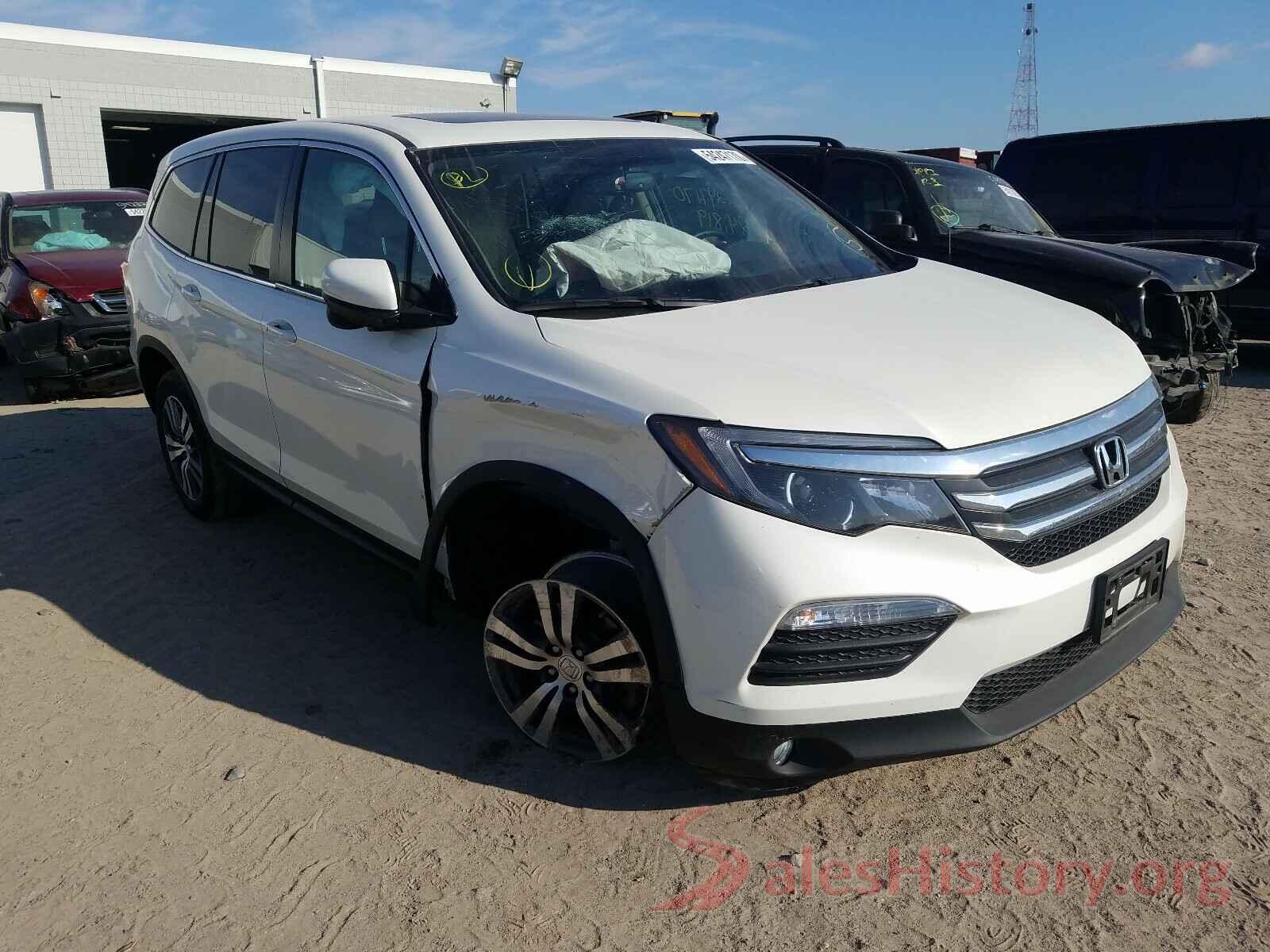 5FNYF6H59HB103872 2017 HONDA PILOT