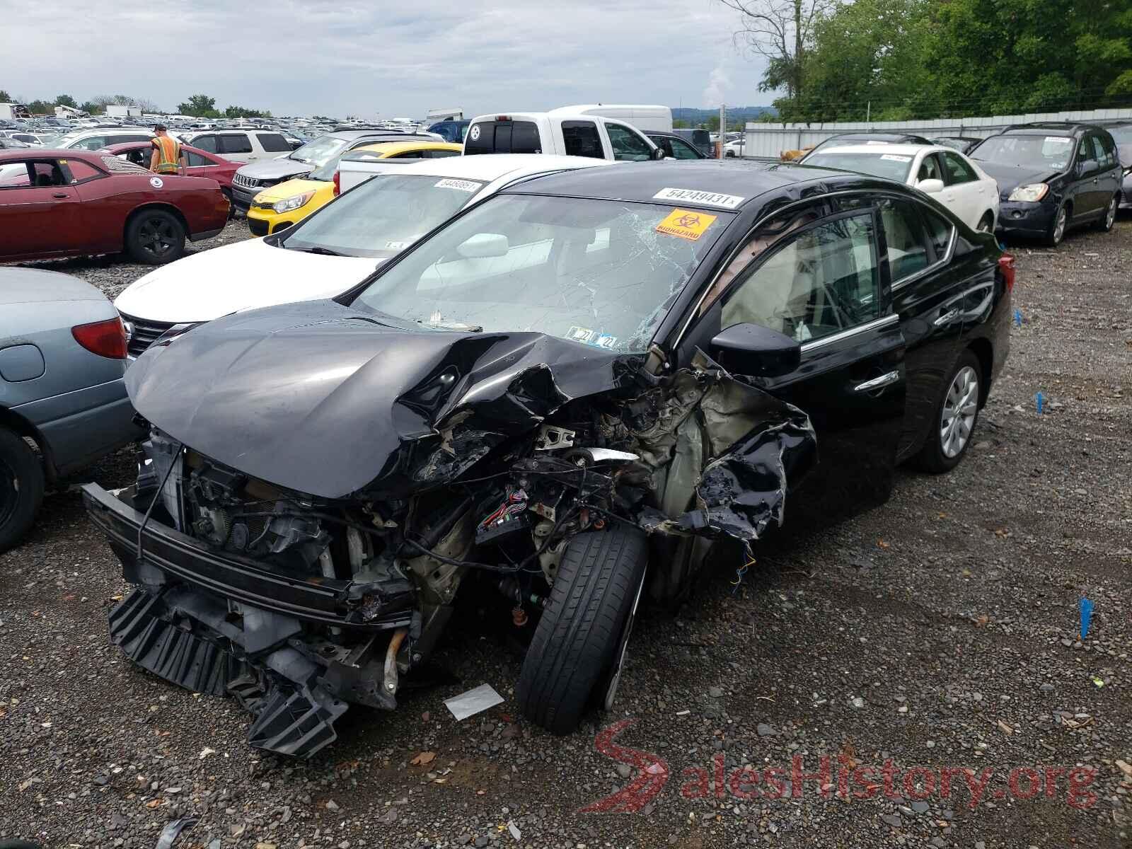 3N1AB7AP3GL684531 2016 NISSAN SENTRA