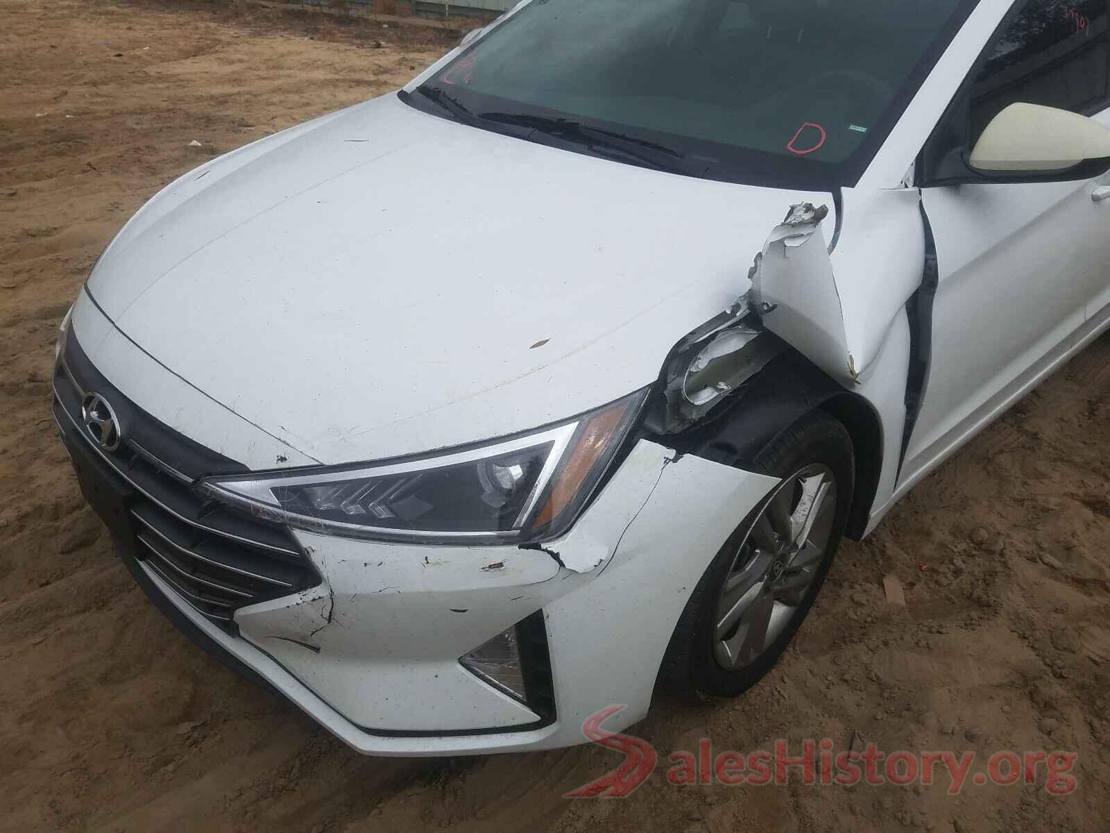 5NPD84LFXKH432831 2019 HYUNDAI ELANTRA