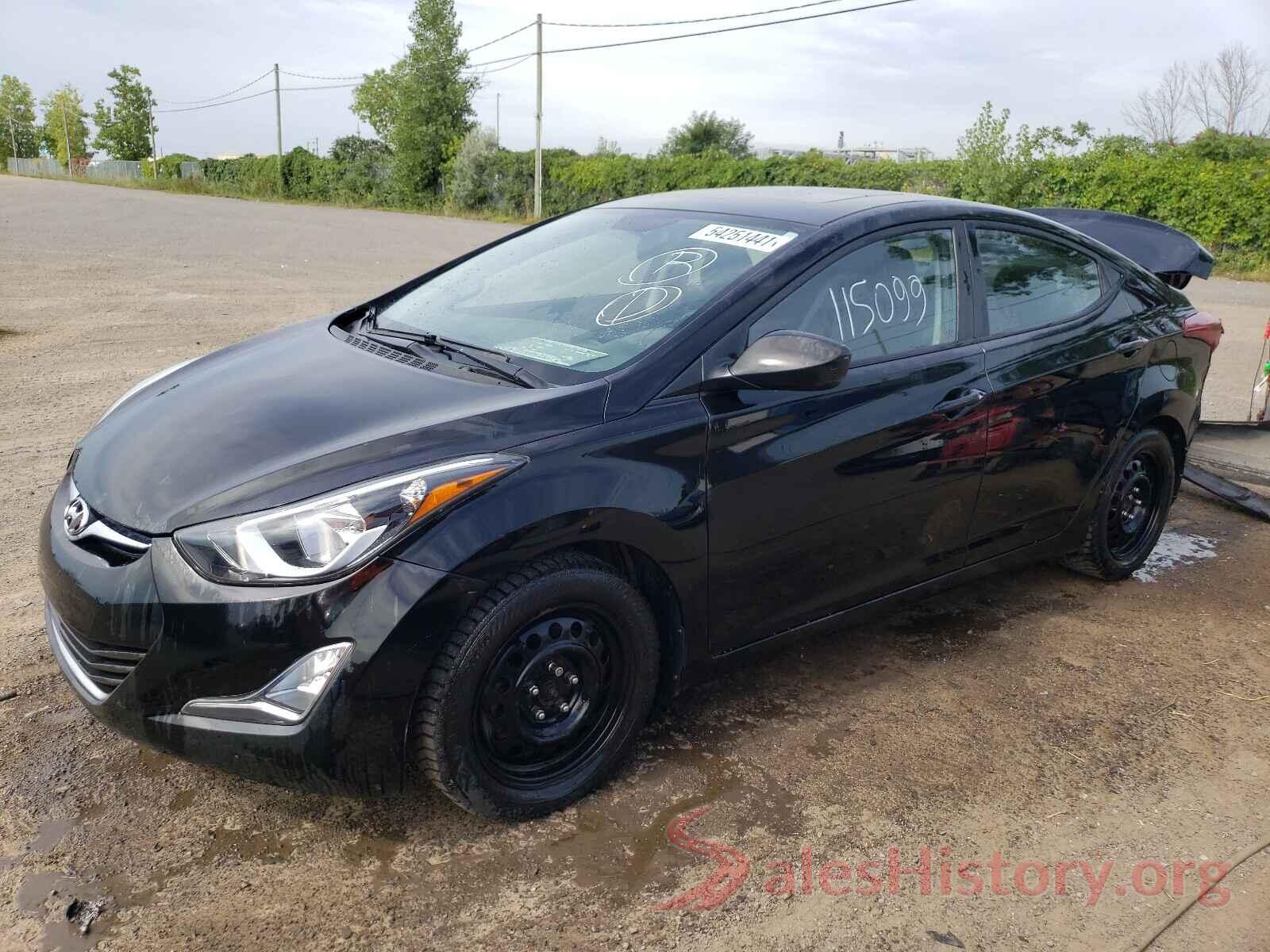 KMHDH4AE8GU591320 2016 HYUNDAI ELANTRA