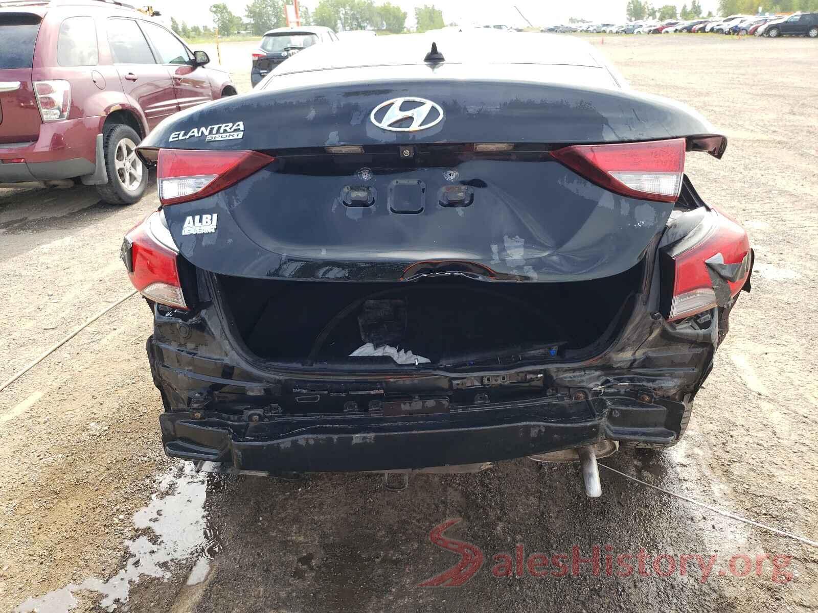 KMHDH4AE8GU591320 2016 HYUNDAI ELANTRA