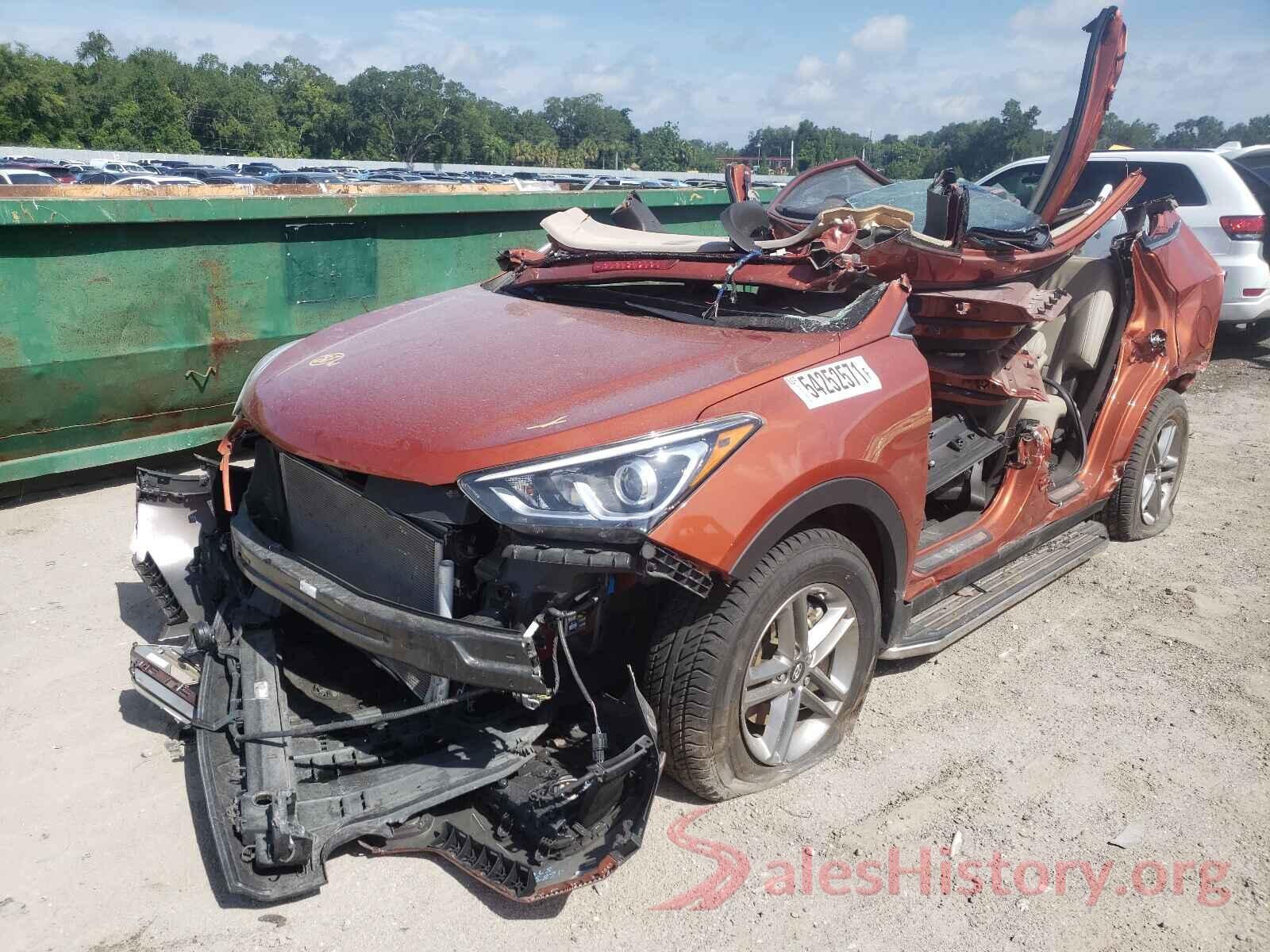 5XYZU3LB6HG468394 2017 HYUNDAI SANTA FE