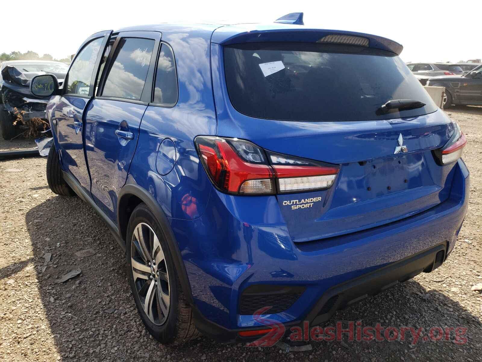 JA4ARUAU4MU024717 2021 MITSUBISHI OUTLANDER