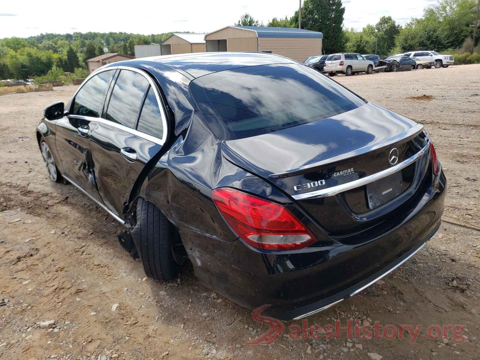 55SWF4KB1GU171395 2016 MERCEDES-BENZ C-CLASS