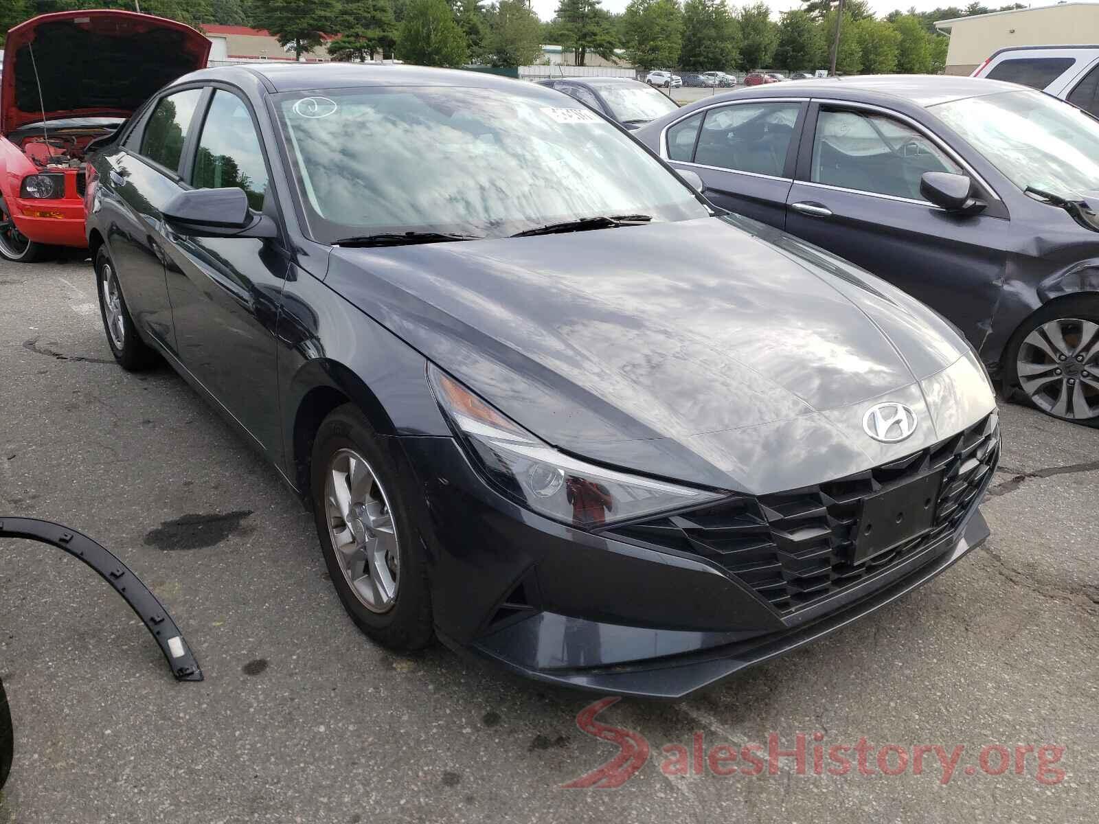 5NPLL4AG5MH041580 2021 HYUNDAI ELANTRA