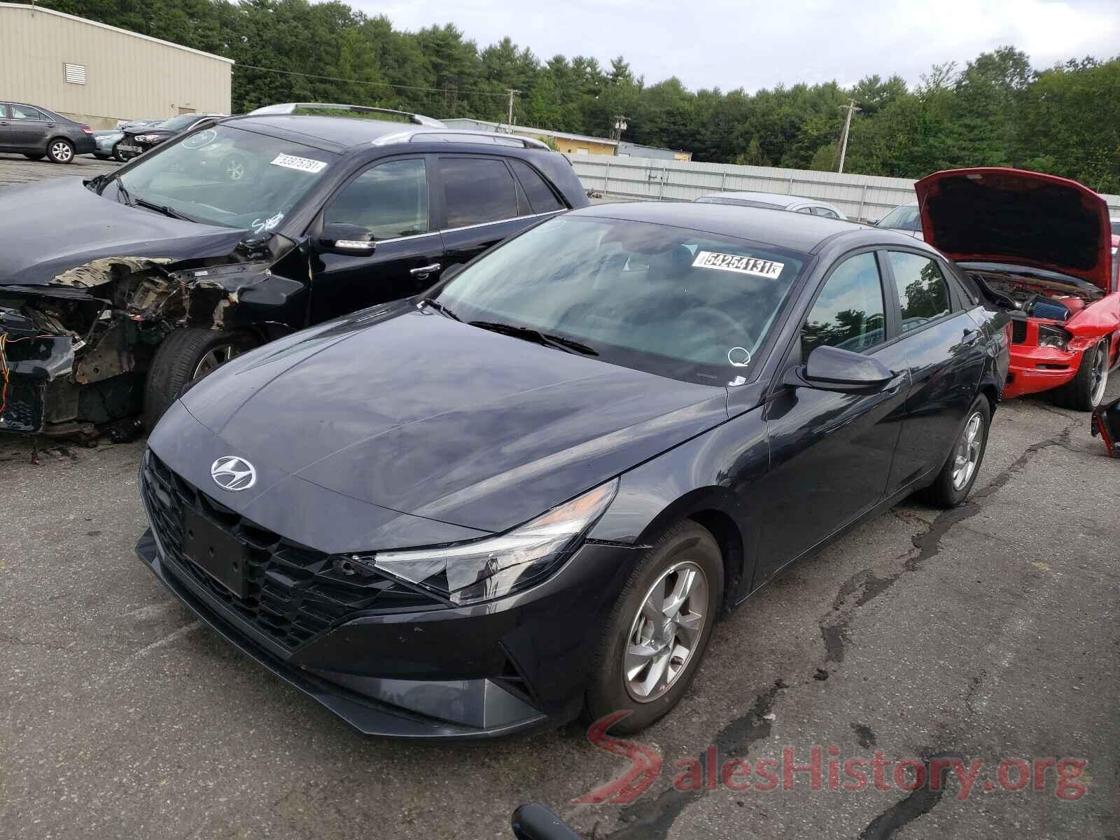 5NPLL4AG5MH041580 2021 HYUNDAI ELANTRA