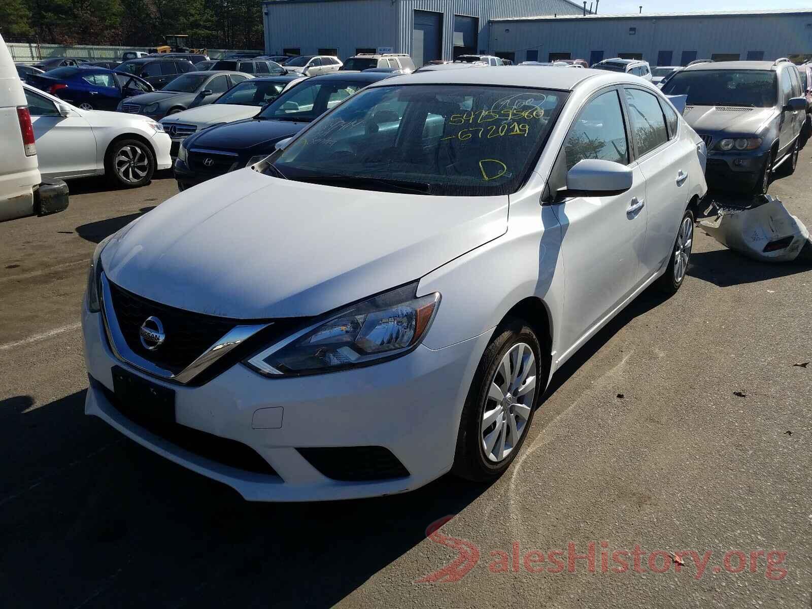 3N1AB7APXGL672019 2016 NISSAN SENTRA