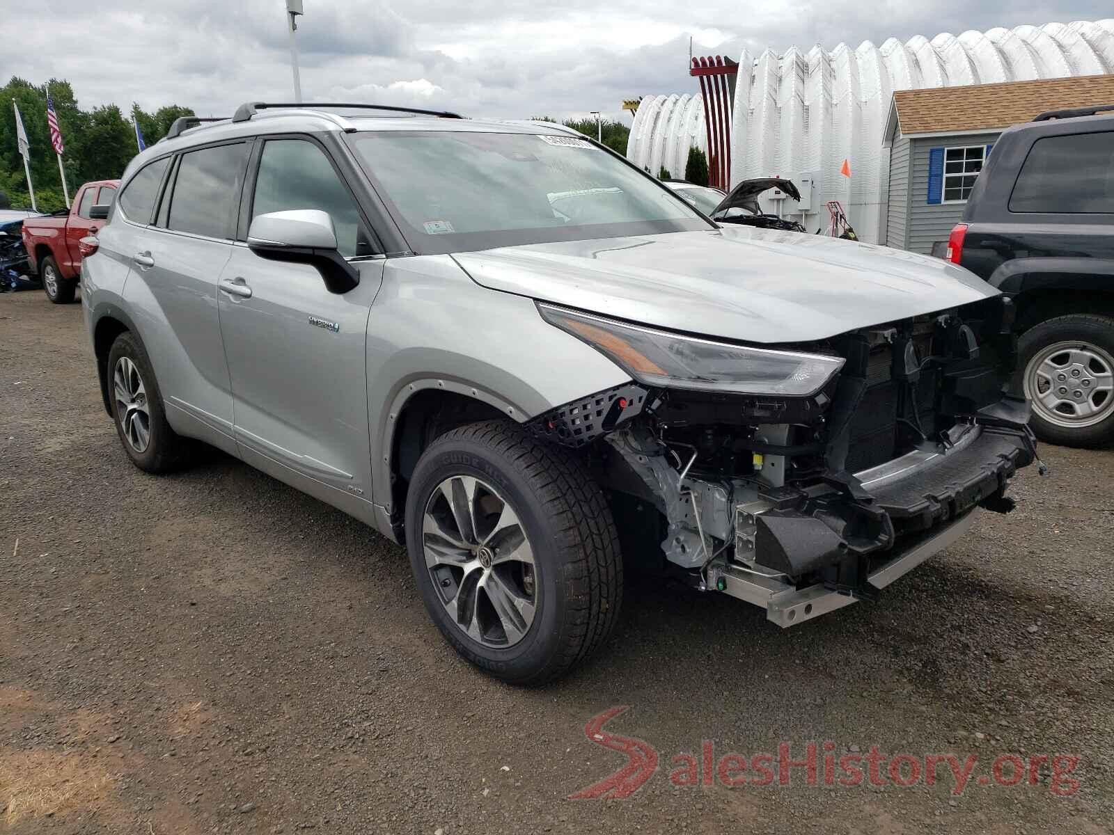 5TDGBRCH3MS526253 2021 TOYOTA HIGHLANDER