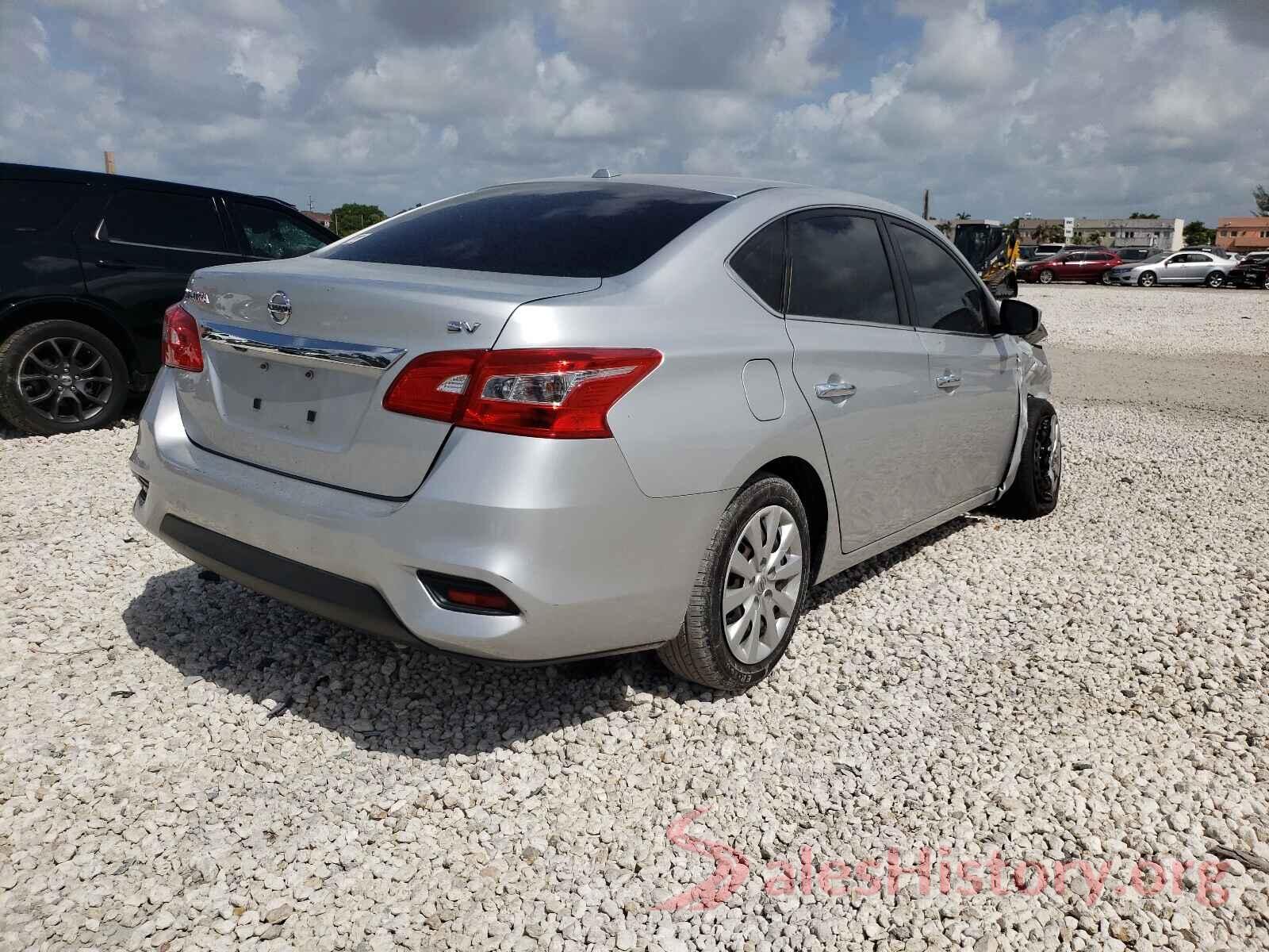 3N1AB7AP1HL664540 2017 NISSAN SENTRA